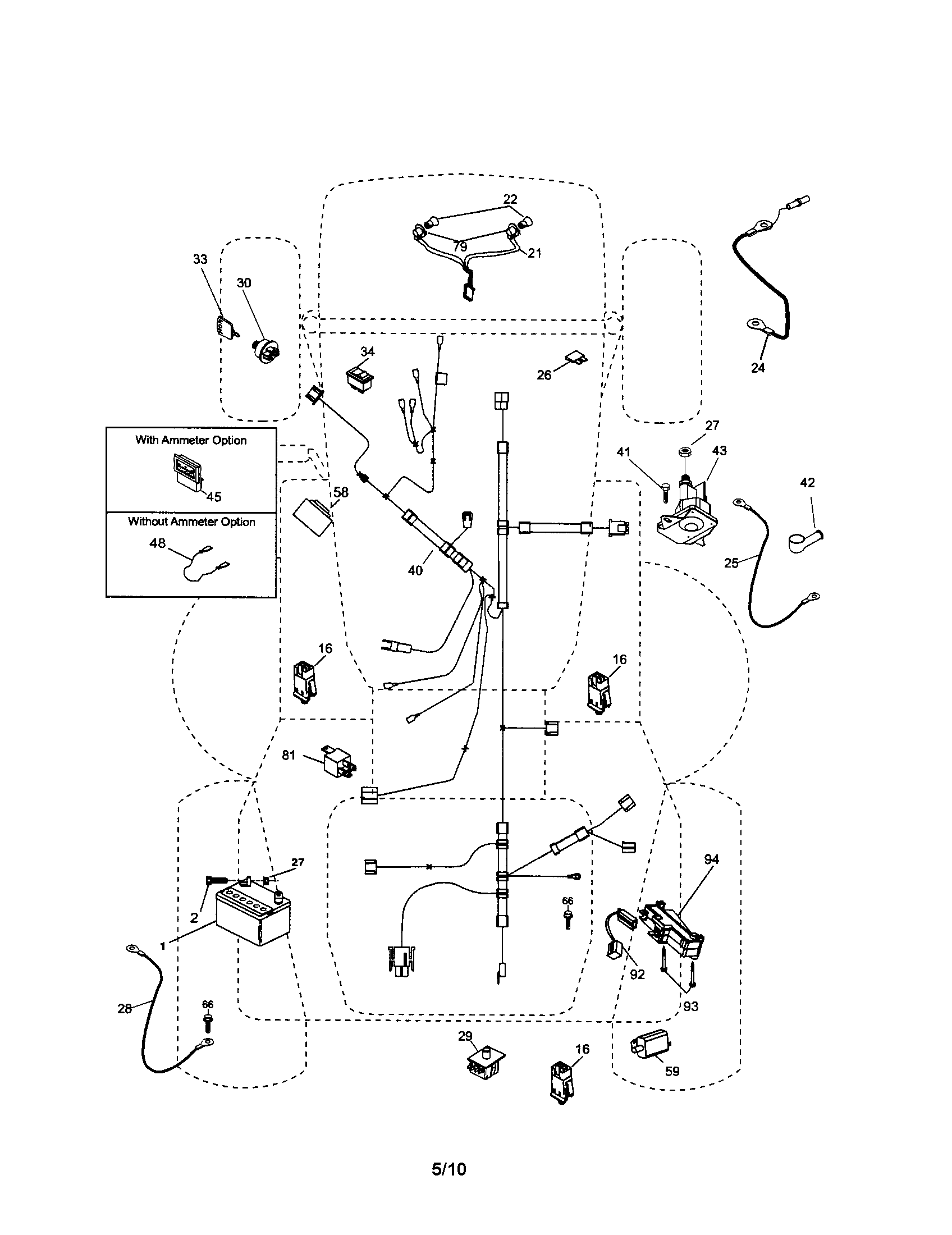 Craftsman 917254182 electrical diagram