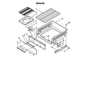 Whirlpool SF315PEGQ1 broiler diagram