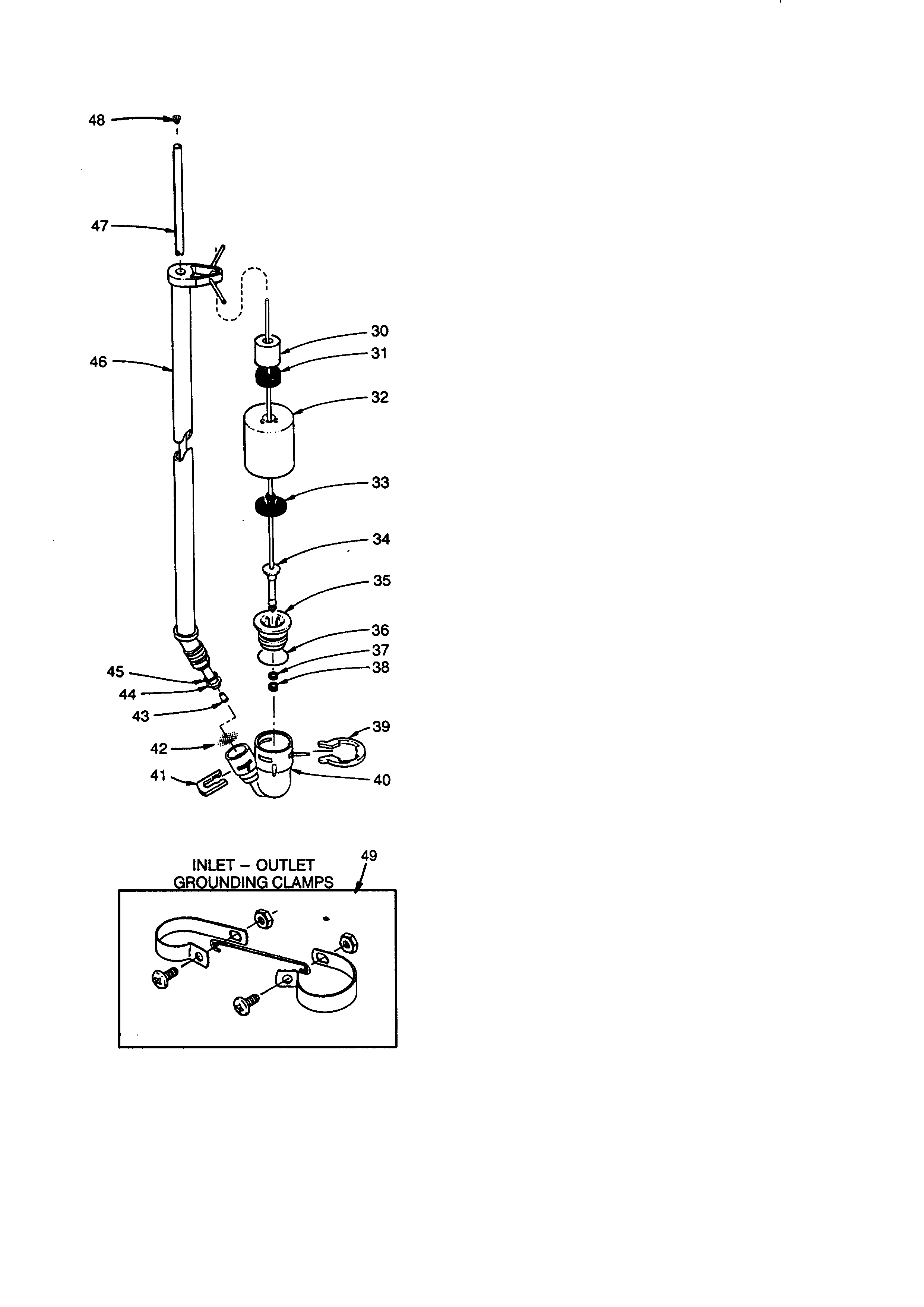 Kenmore 625348491 brine valve assembly diagram