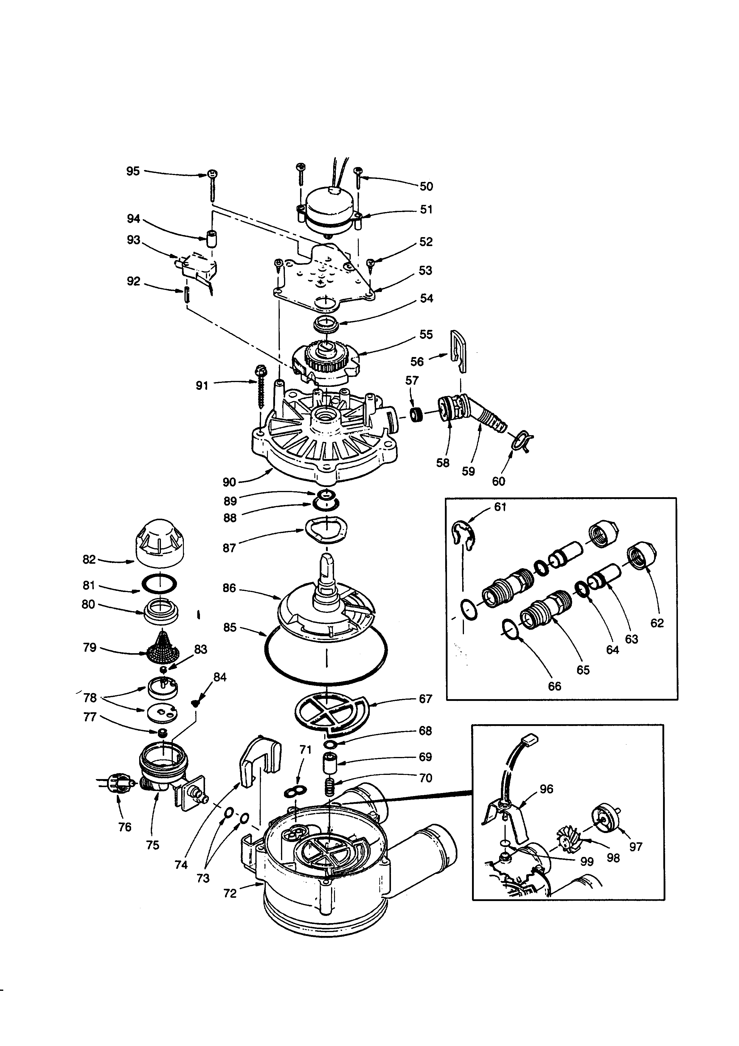 Kenmore 625348491 valve assembly diagram