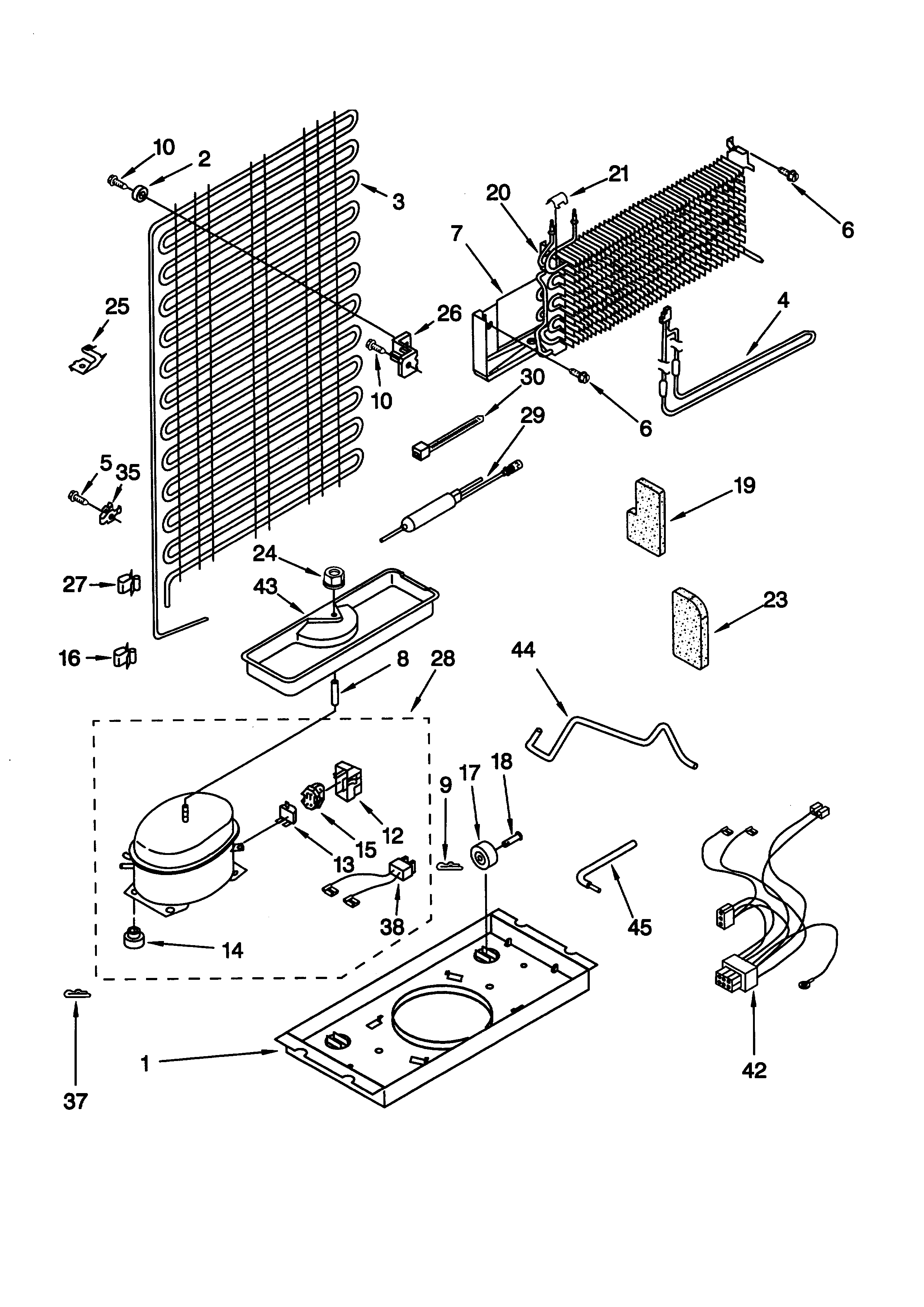 Whirlpool ET14CKYGN01 unit diagram