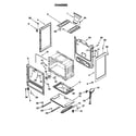 Whirlpool SF310BEGQ1 chassis diagram