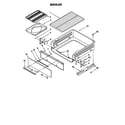 Whirlpool SF310BEGQ1 broiler diagram