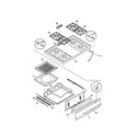 Kenmore 79071106890 top/drawer diagram