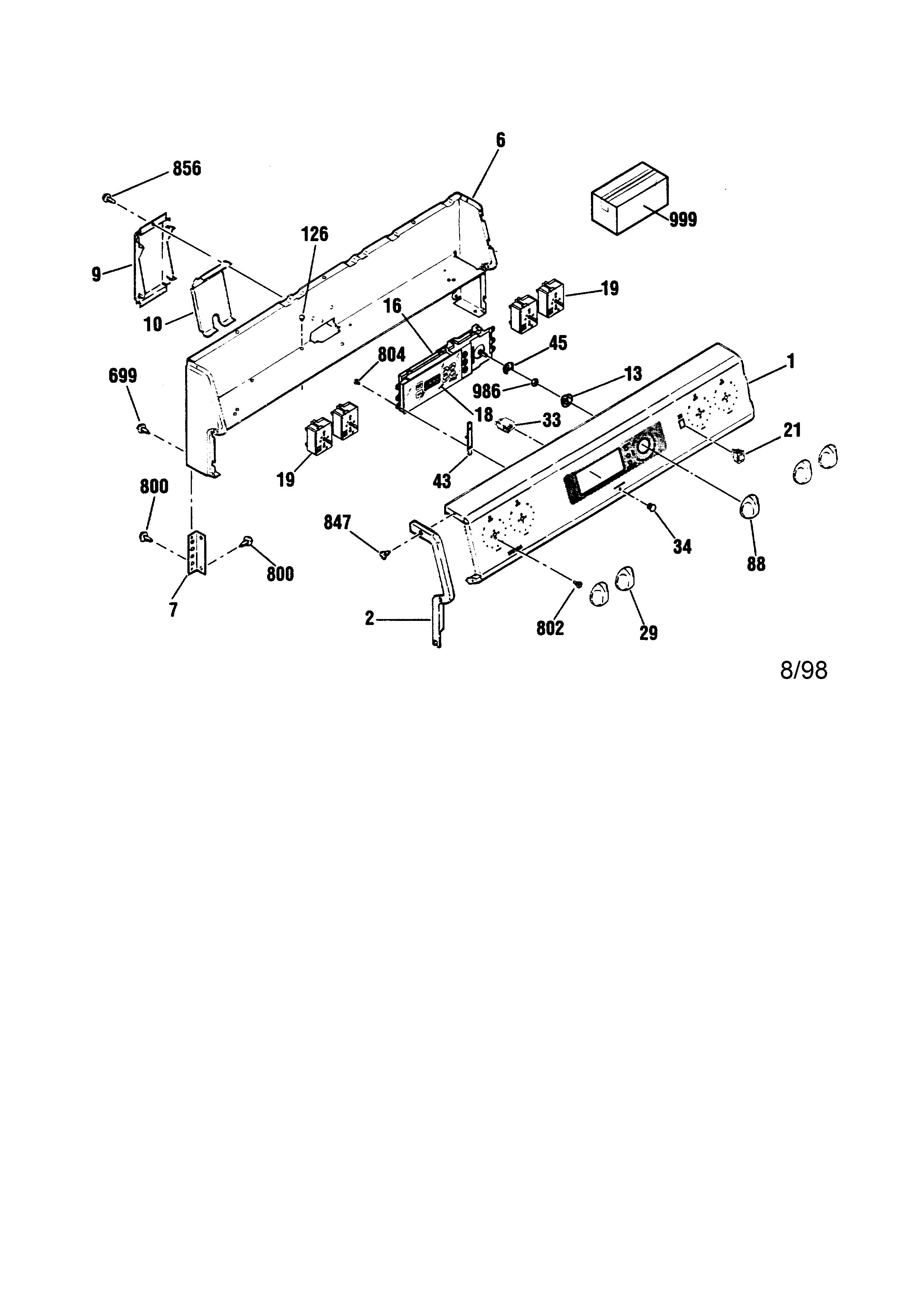 Kenmore 91163275891 backguard diagram