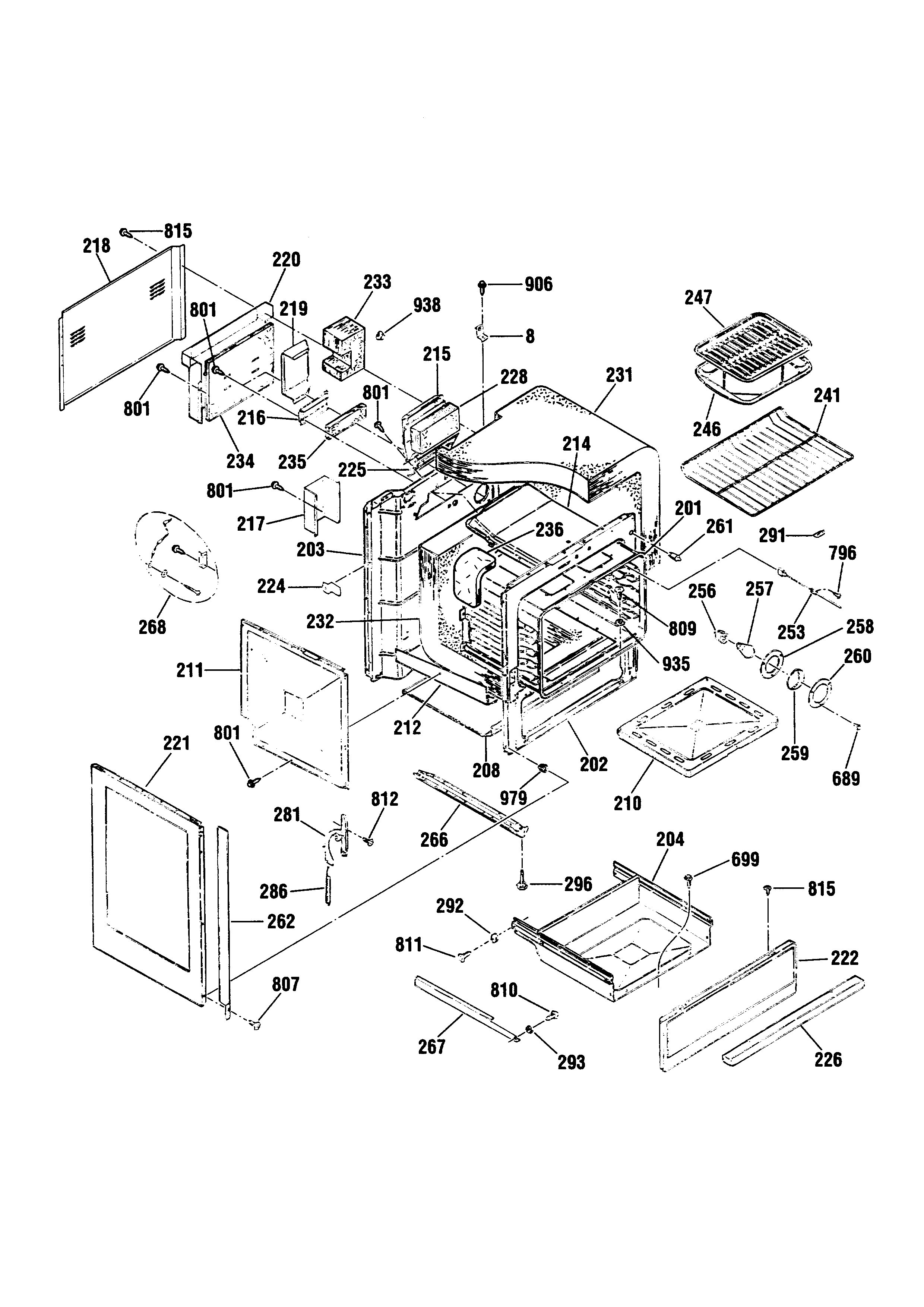 Kenmore 91136665690 body diagram
