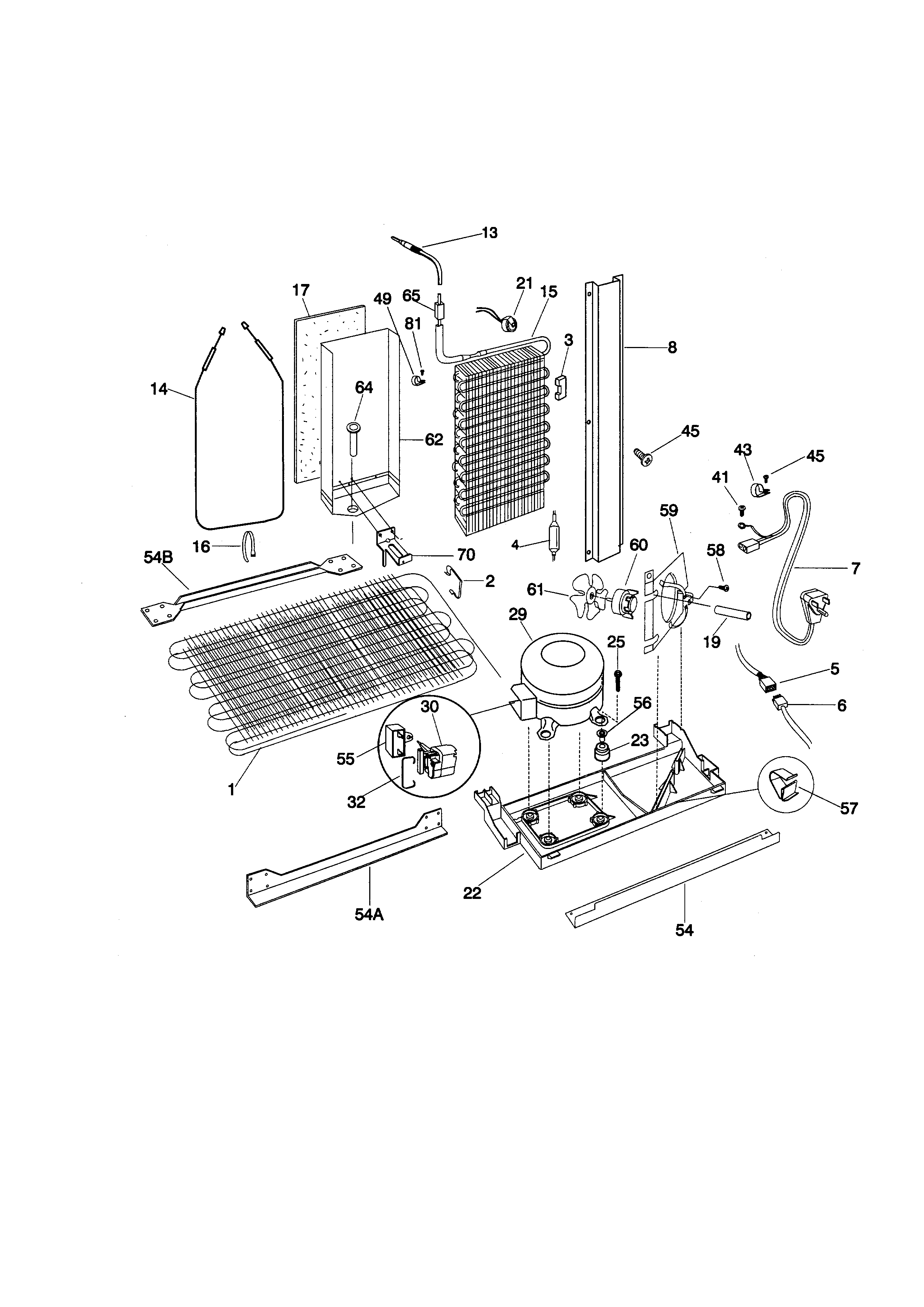 Kenmore 25358087892 system diagram
