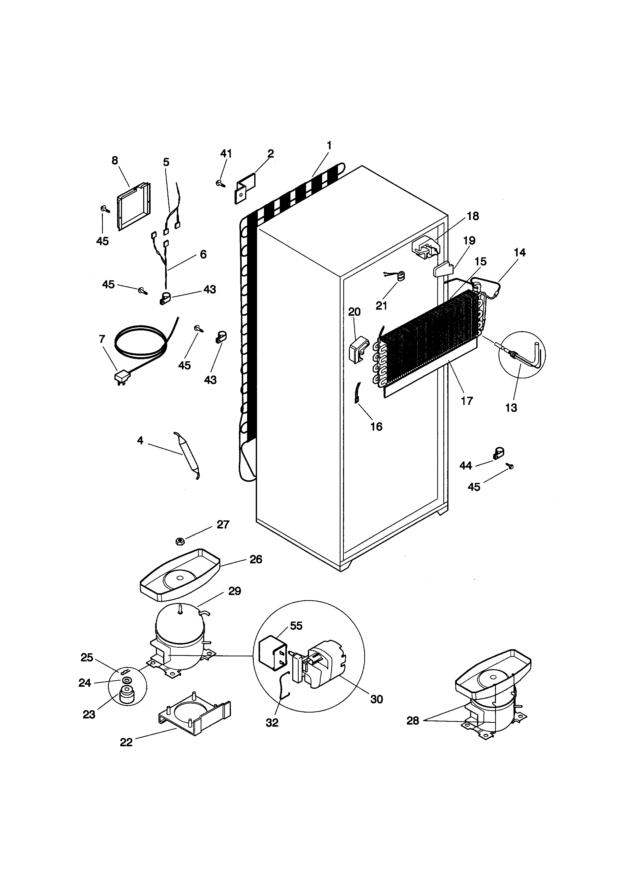 Kenmore 25336610894 system diagram
