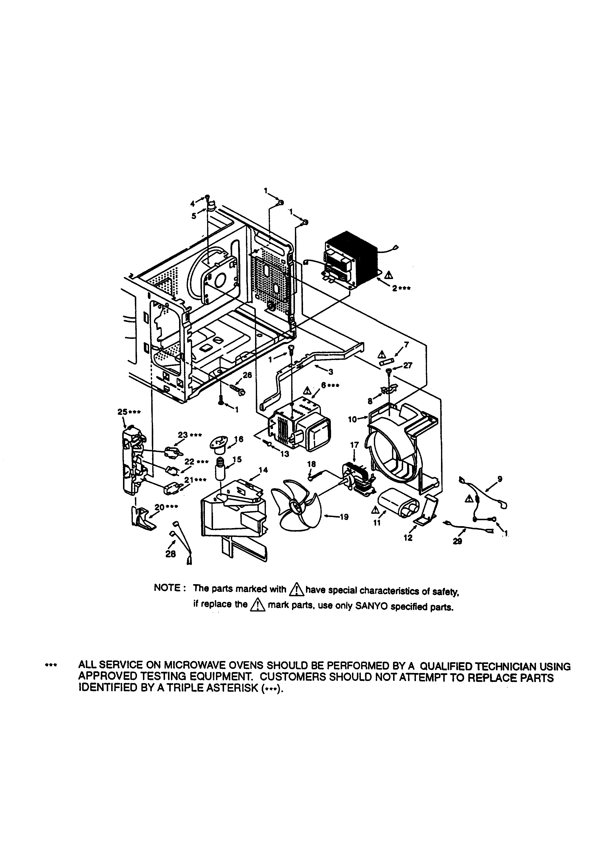 Kenmore 56569401890 switches and microwave diagram