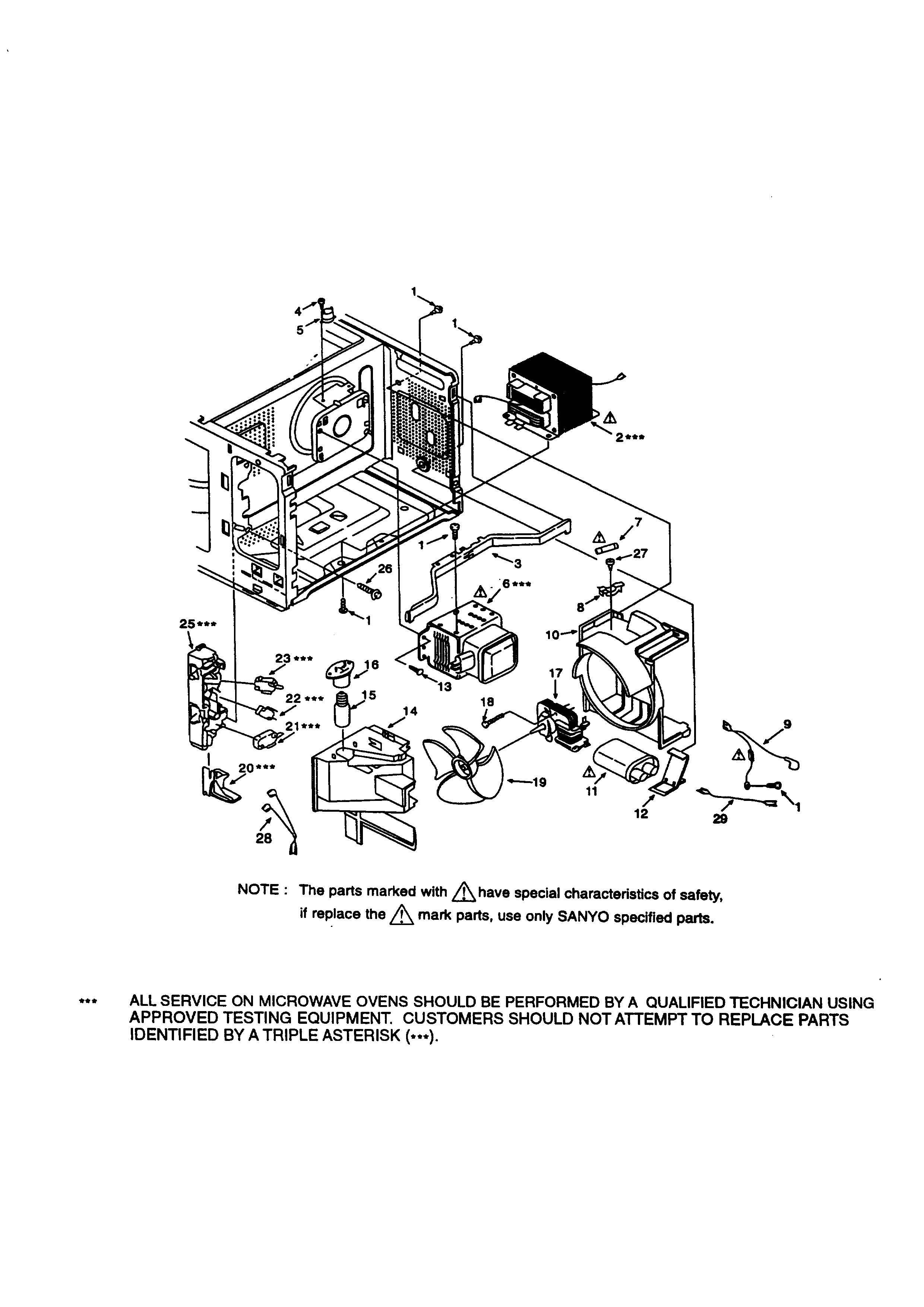 Kenmore 56569280890 switches and microwave diagram