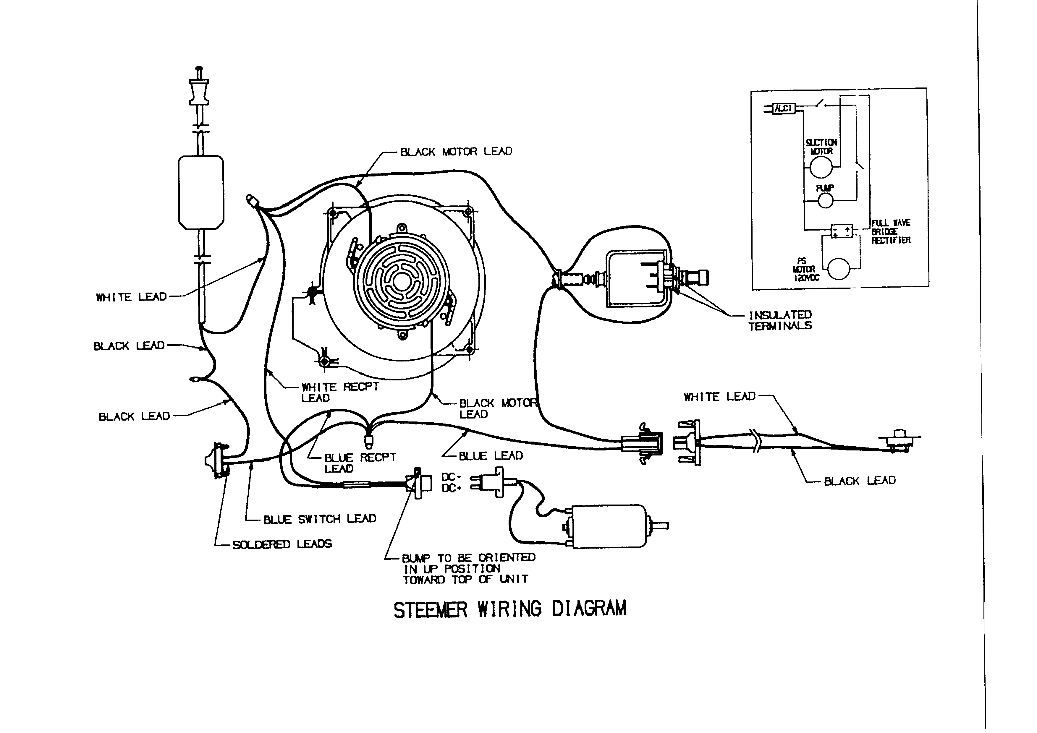 Regina RG458 steemer wiring diagram diagram