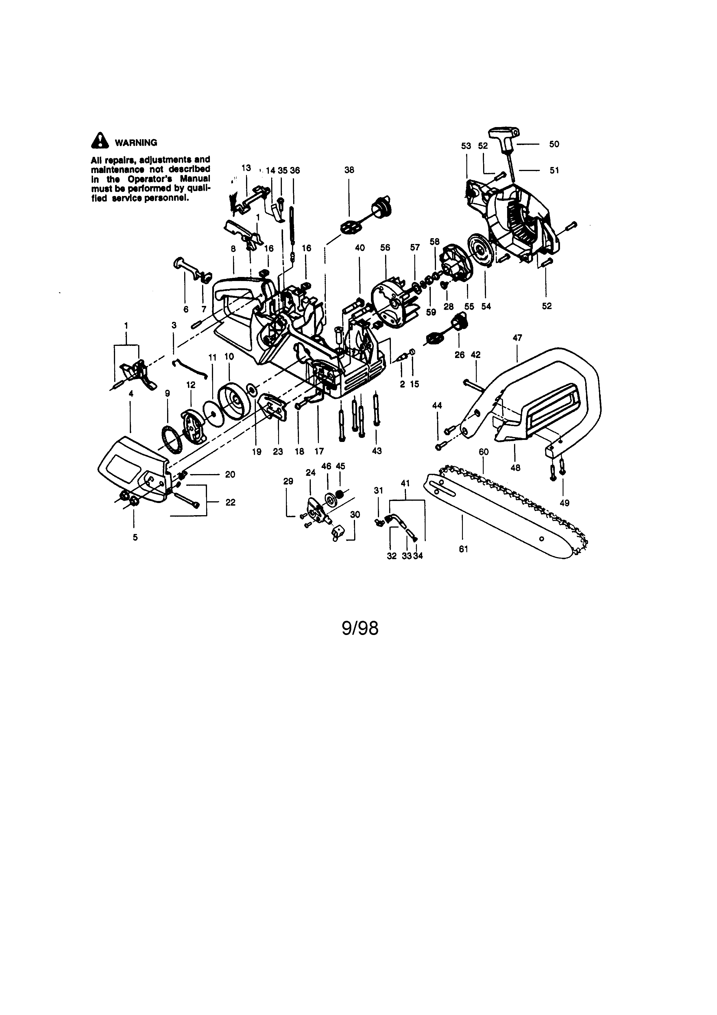 Craftsman 358350080 sears model 358.350080 diagram