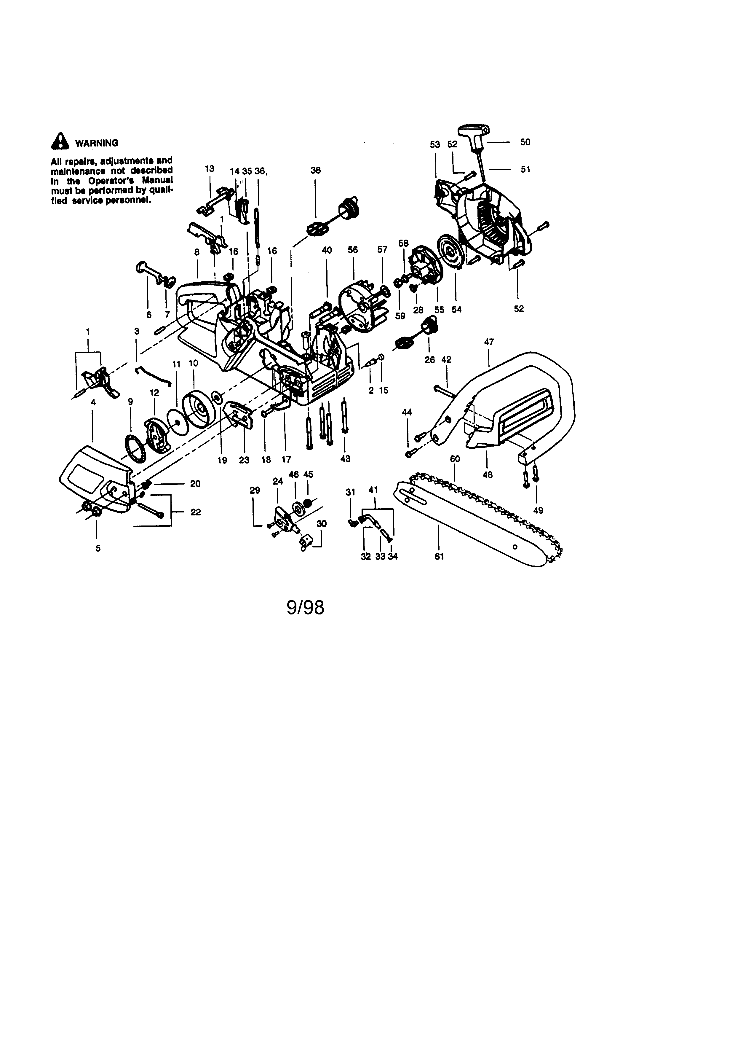 Craftsman 35831440 sears model 358.351440 diagram