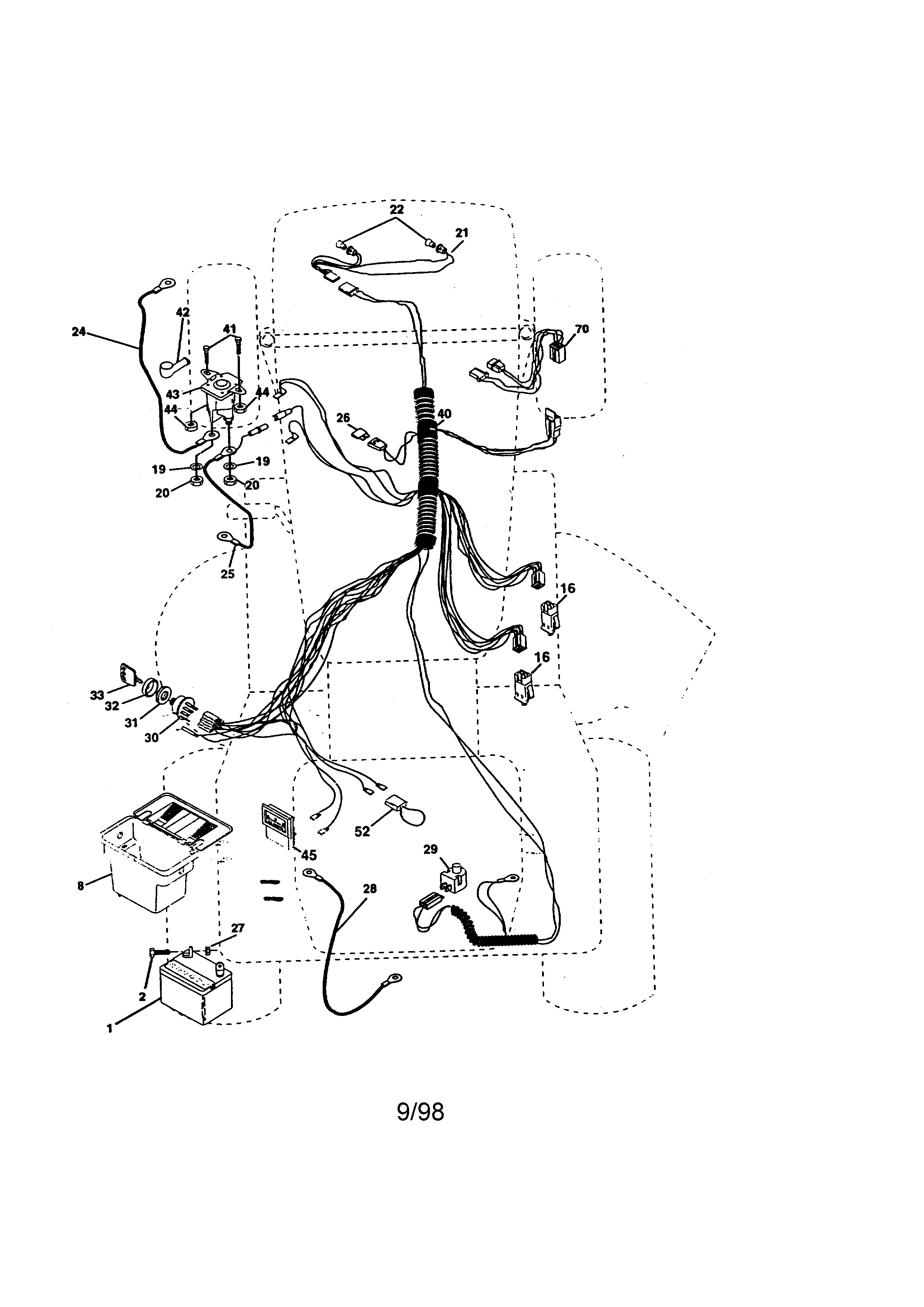 Craftsman 917270623 electrical diagram