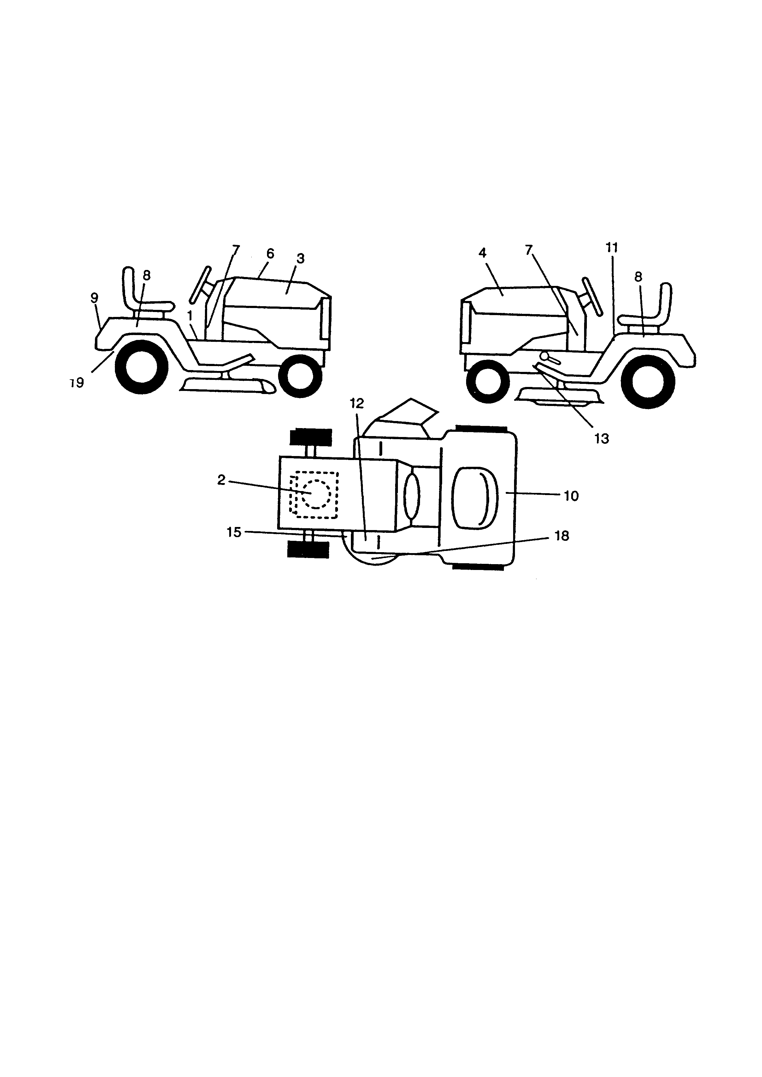 Craftsman 917270623 decals diagram