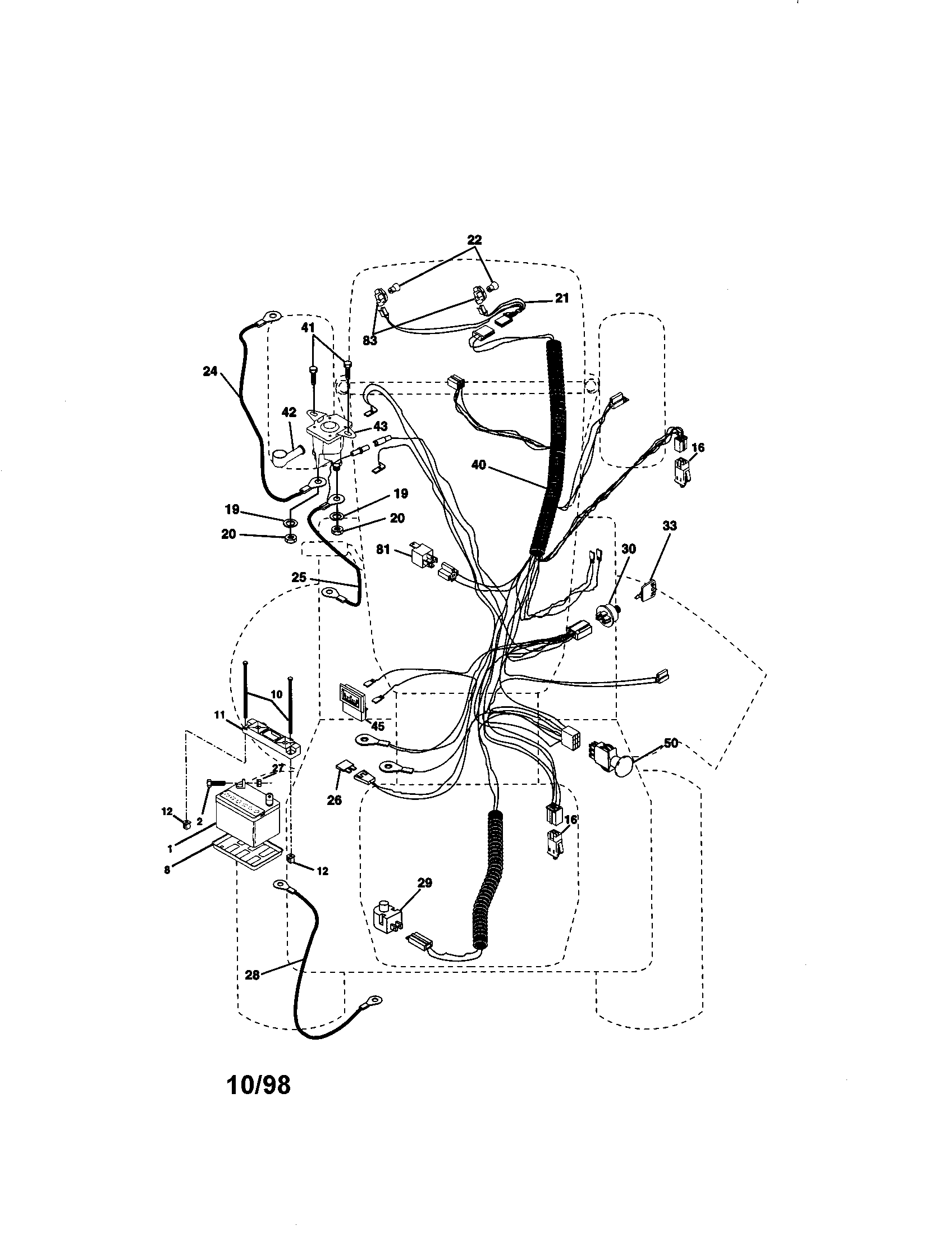 Craftsman 917273030 electrical diagram