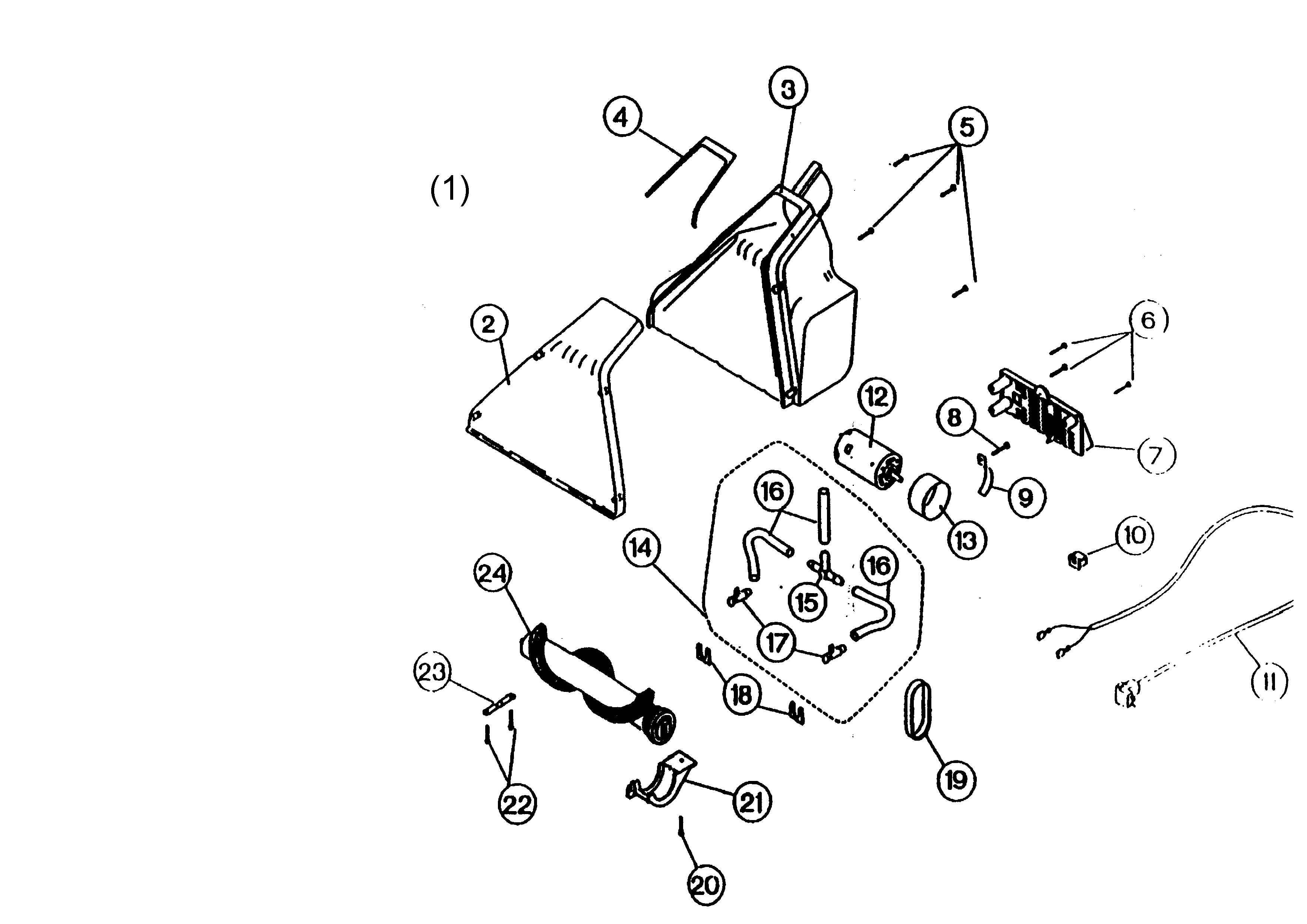 Regina RG468 power nozzle assembly diagram