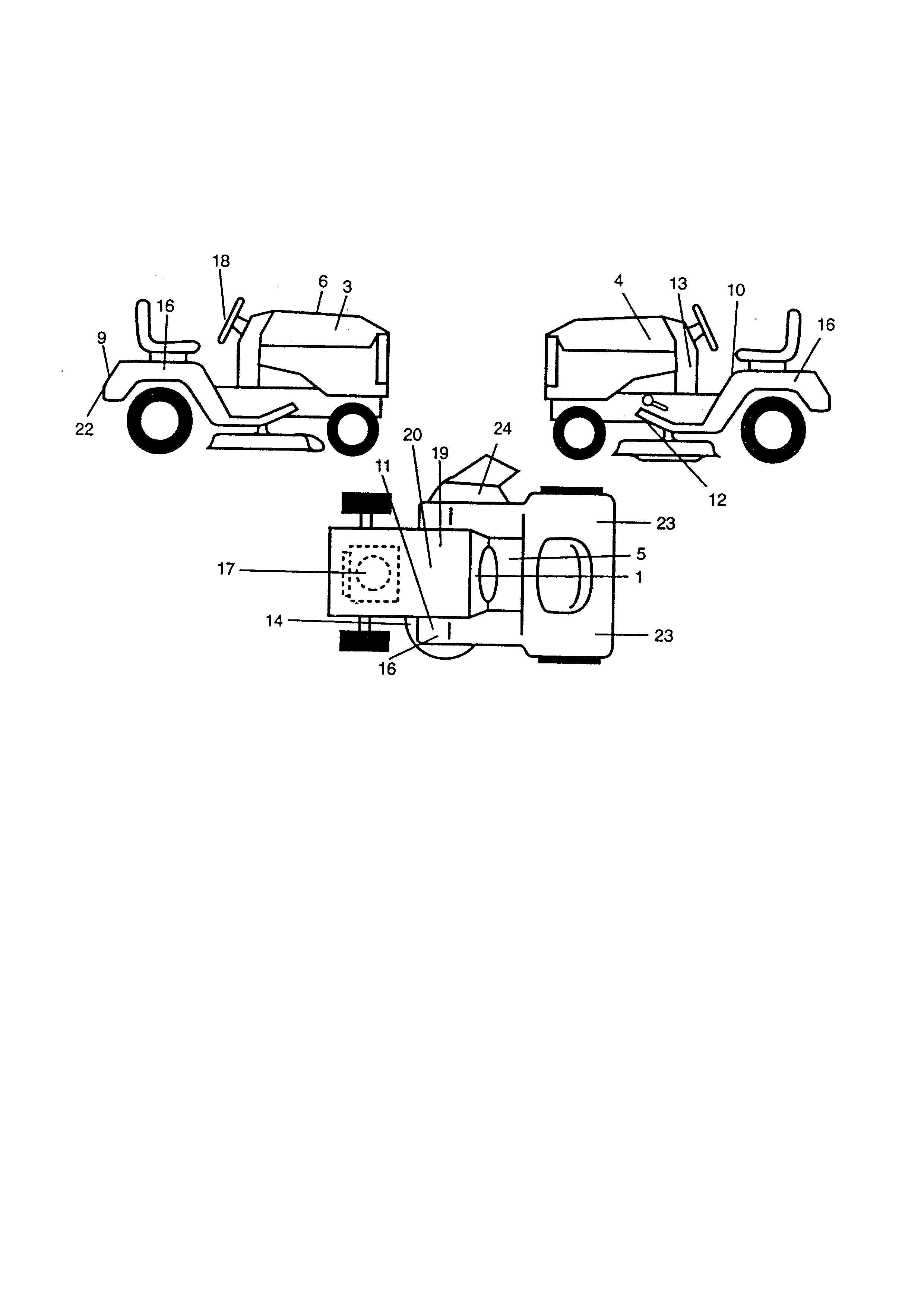 Craftsman 917273121 decals diagram