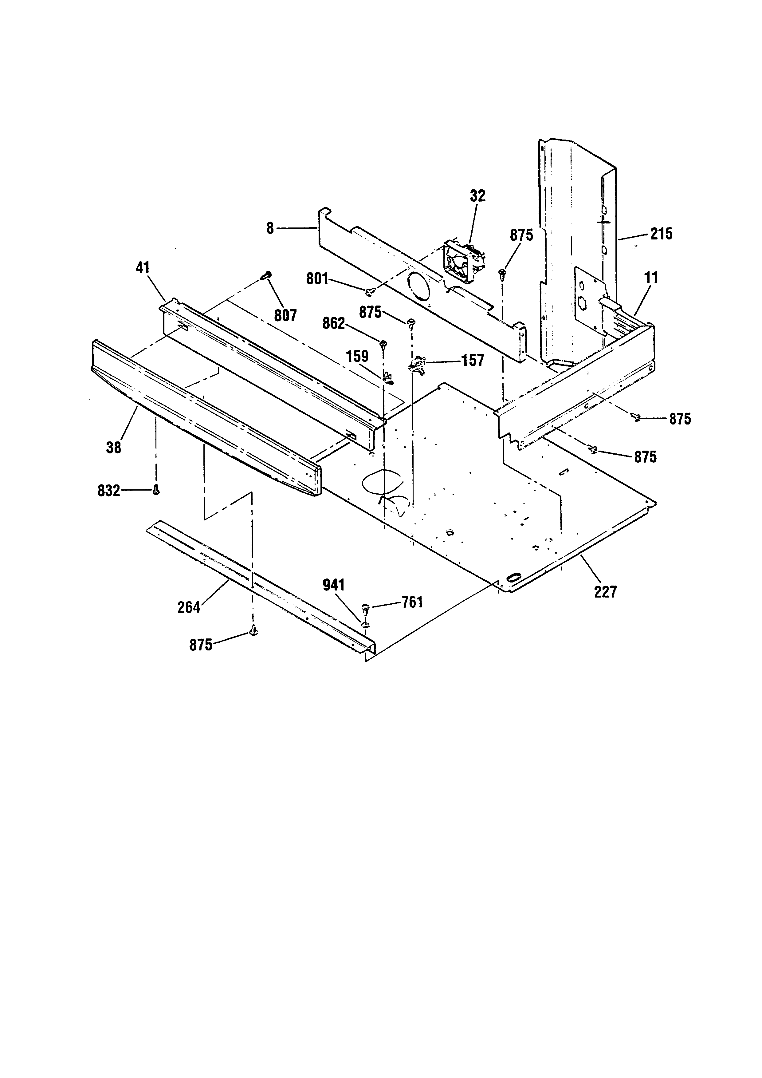 Kenmore 91141885890 center space diagram