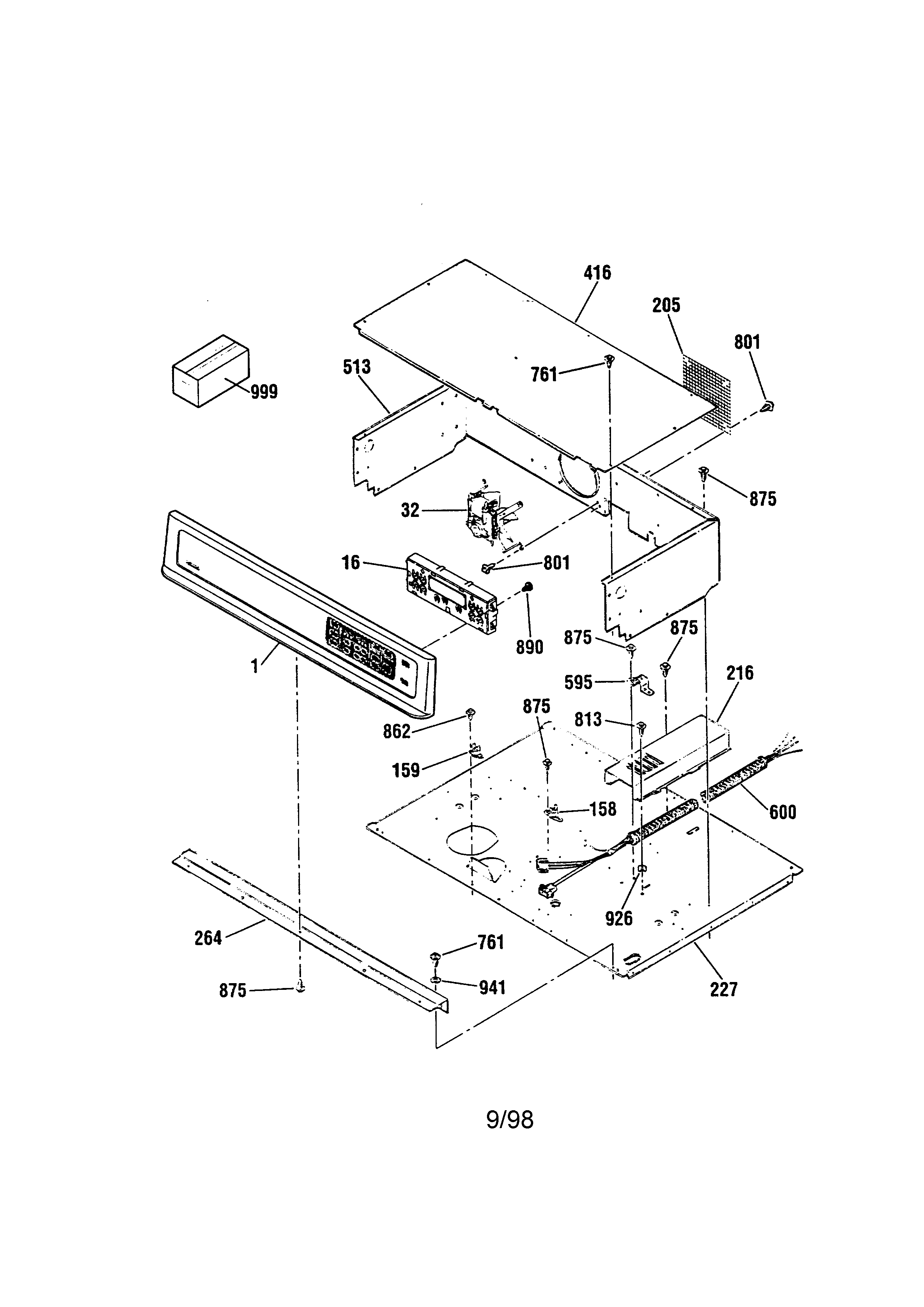 Kenmore 91141085890 control diagram