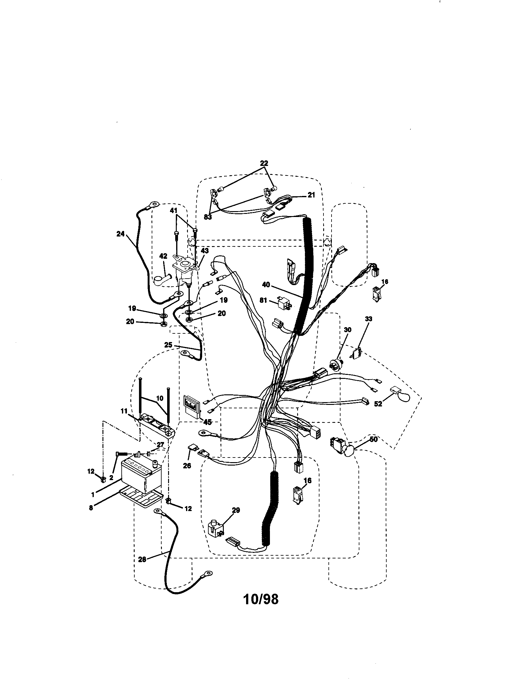 Craftsman 917273011 electrical diagram