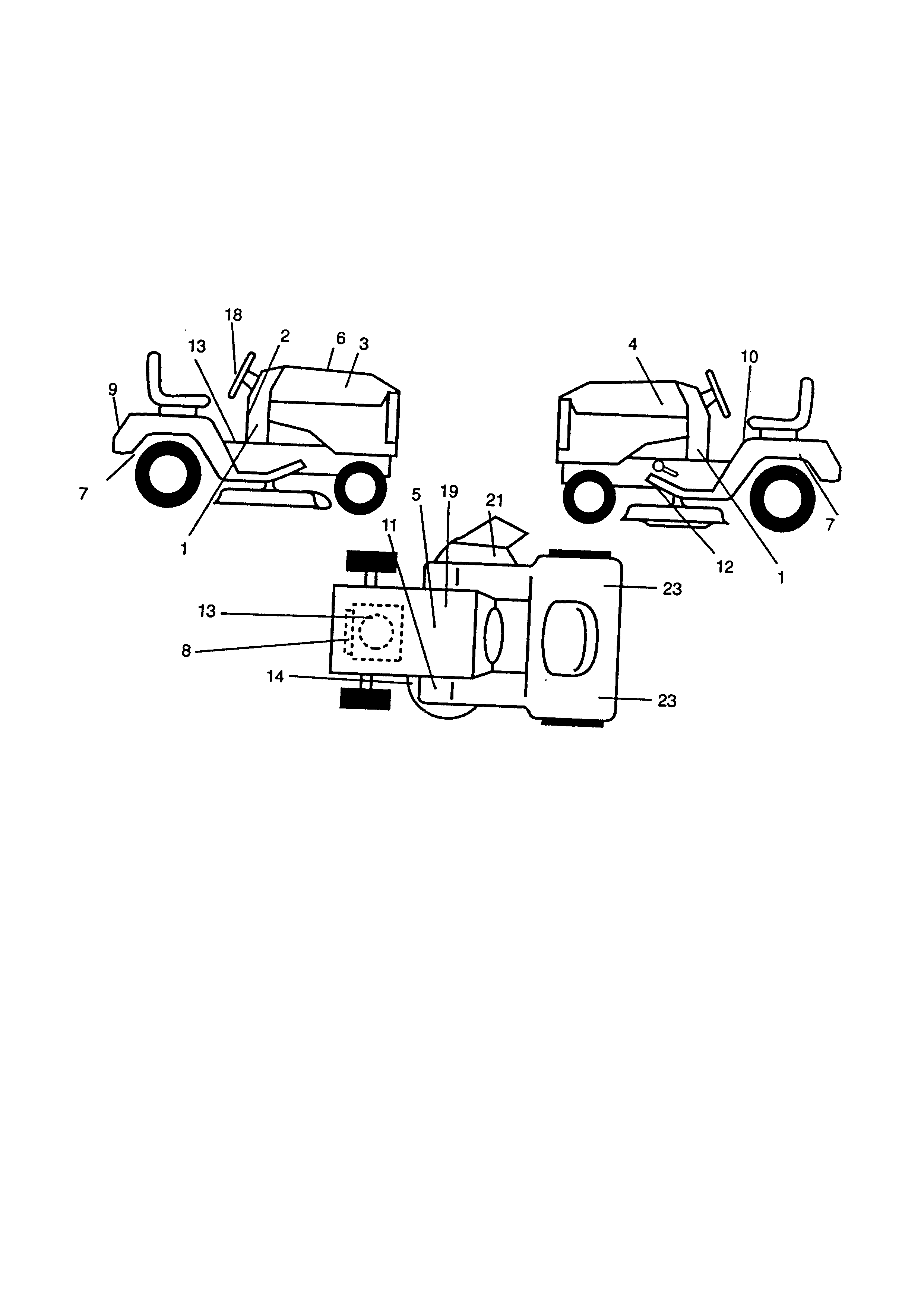 Craftsman 917273011 decals diagram