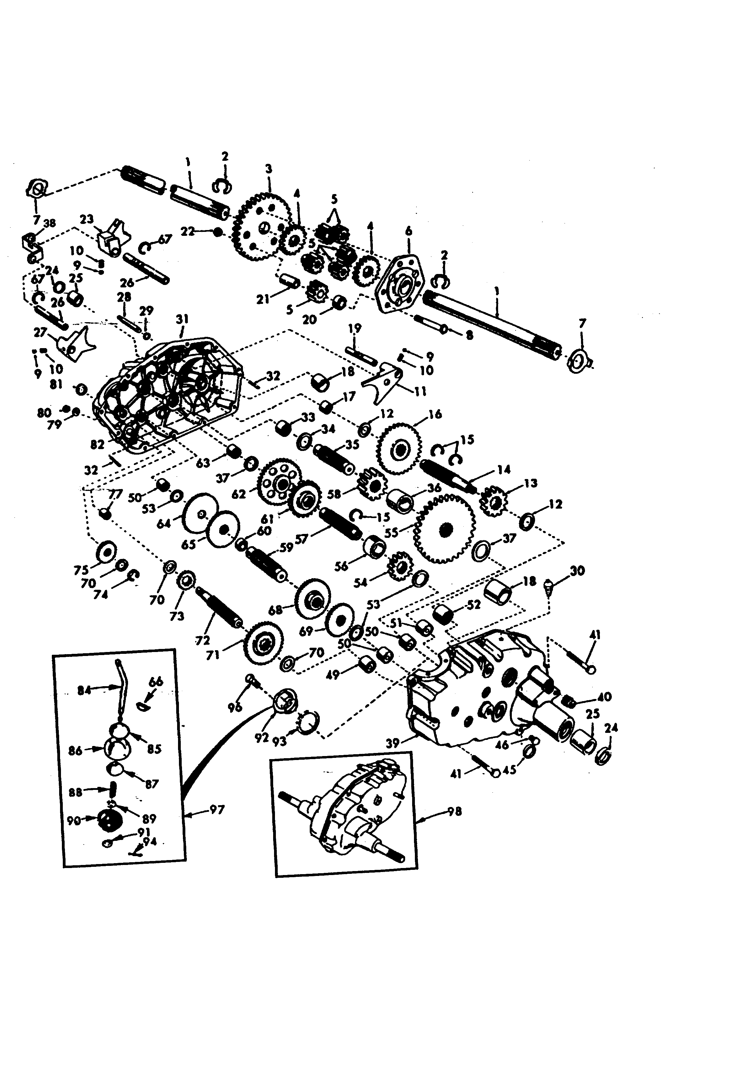 Craftsman 917273011 transaxle diagram