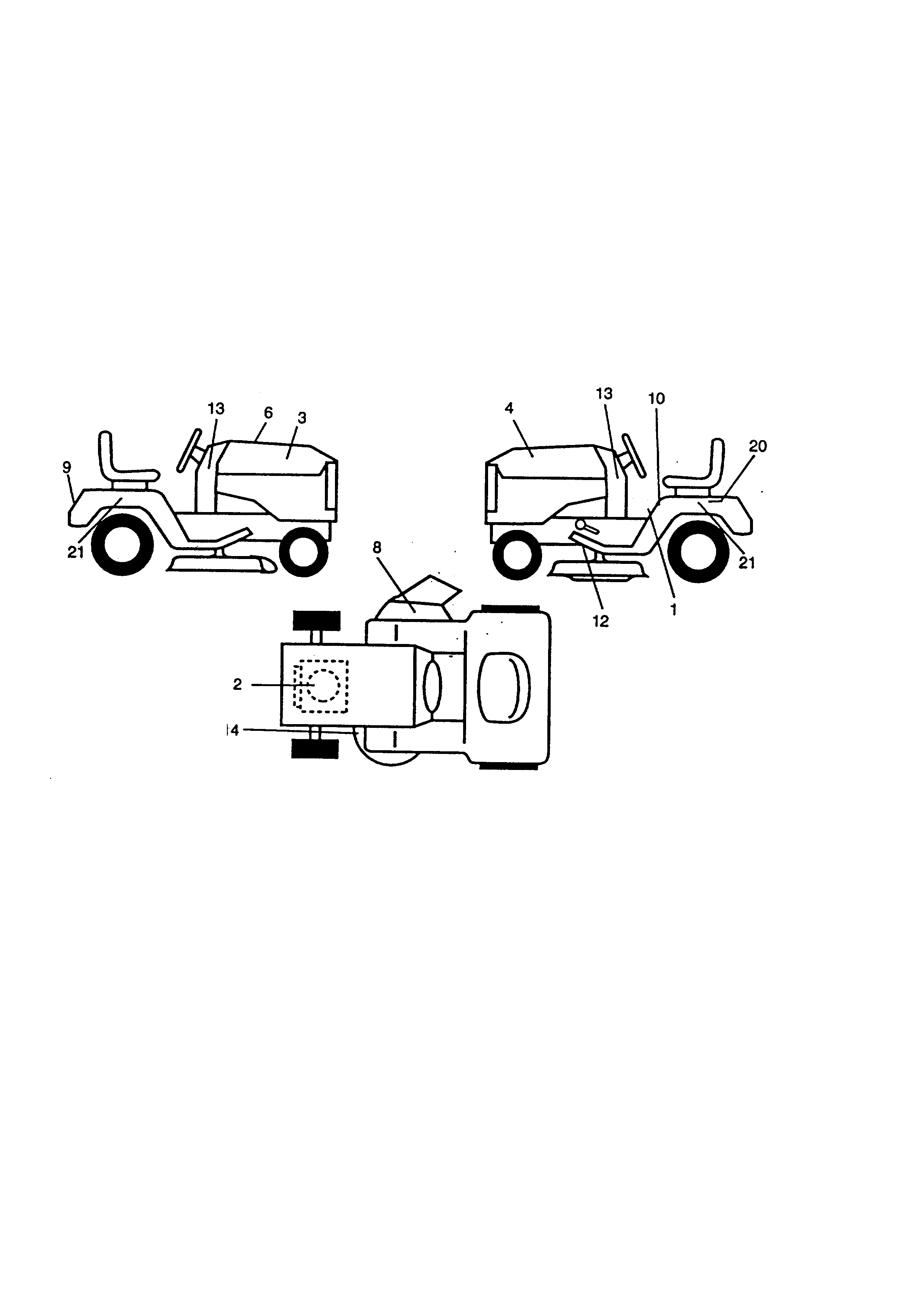 Craftsman 917270711 decals diagram