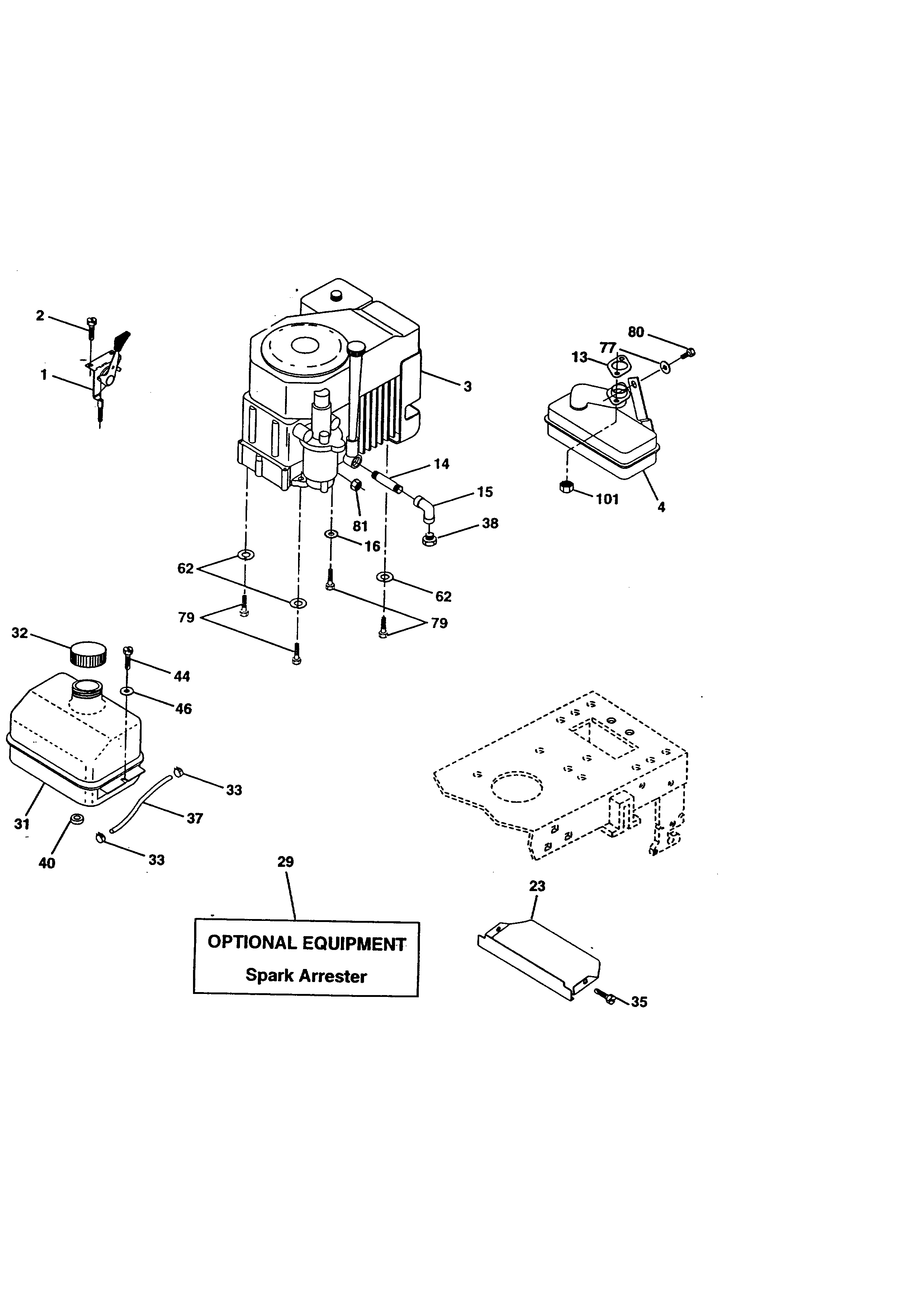 Craftsman 917271121 engine diagram