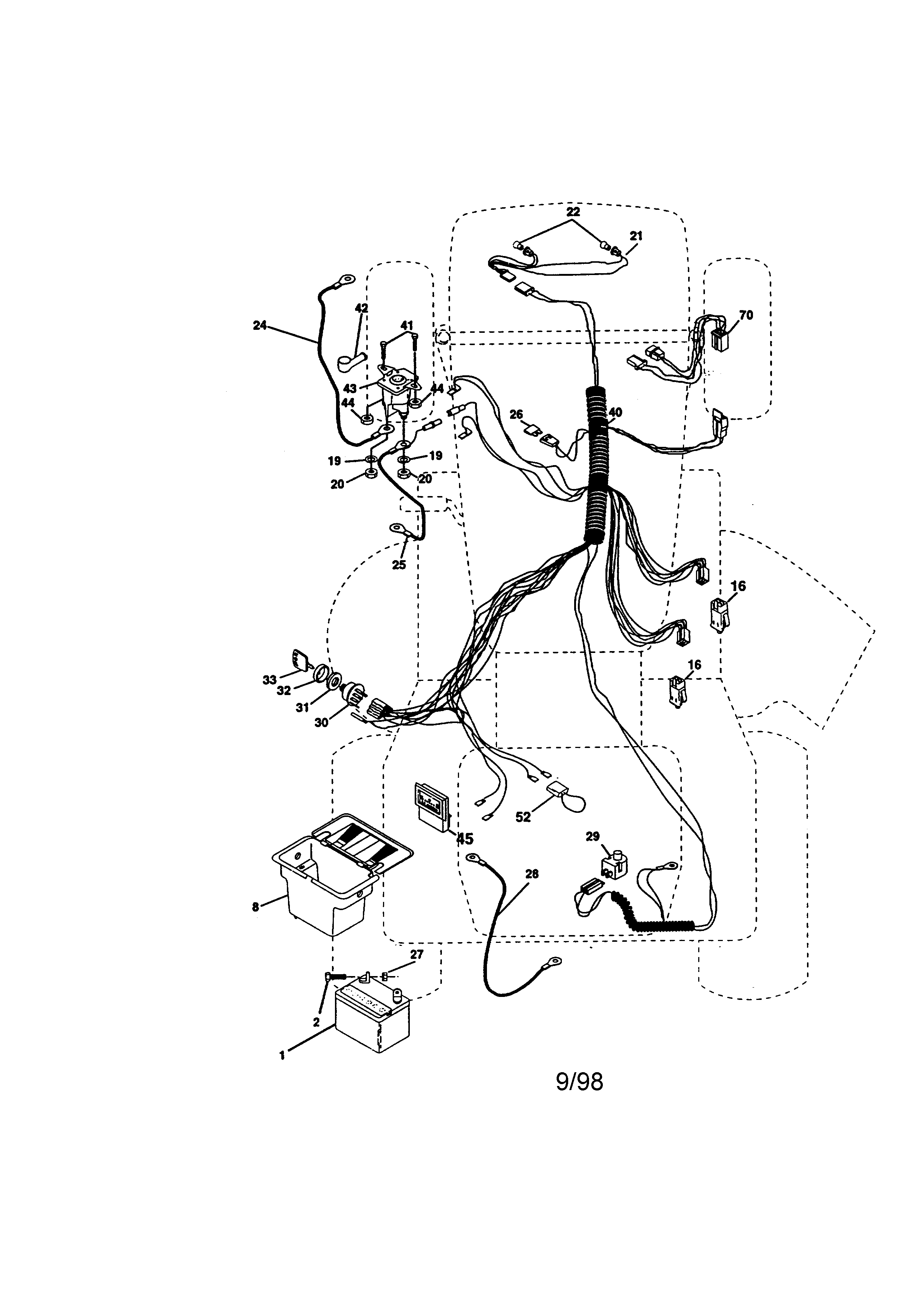 Craftsman 917270512 electrical diagram