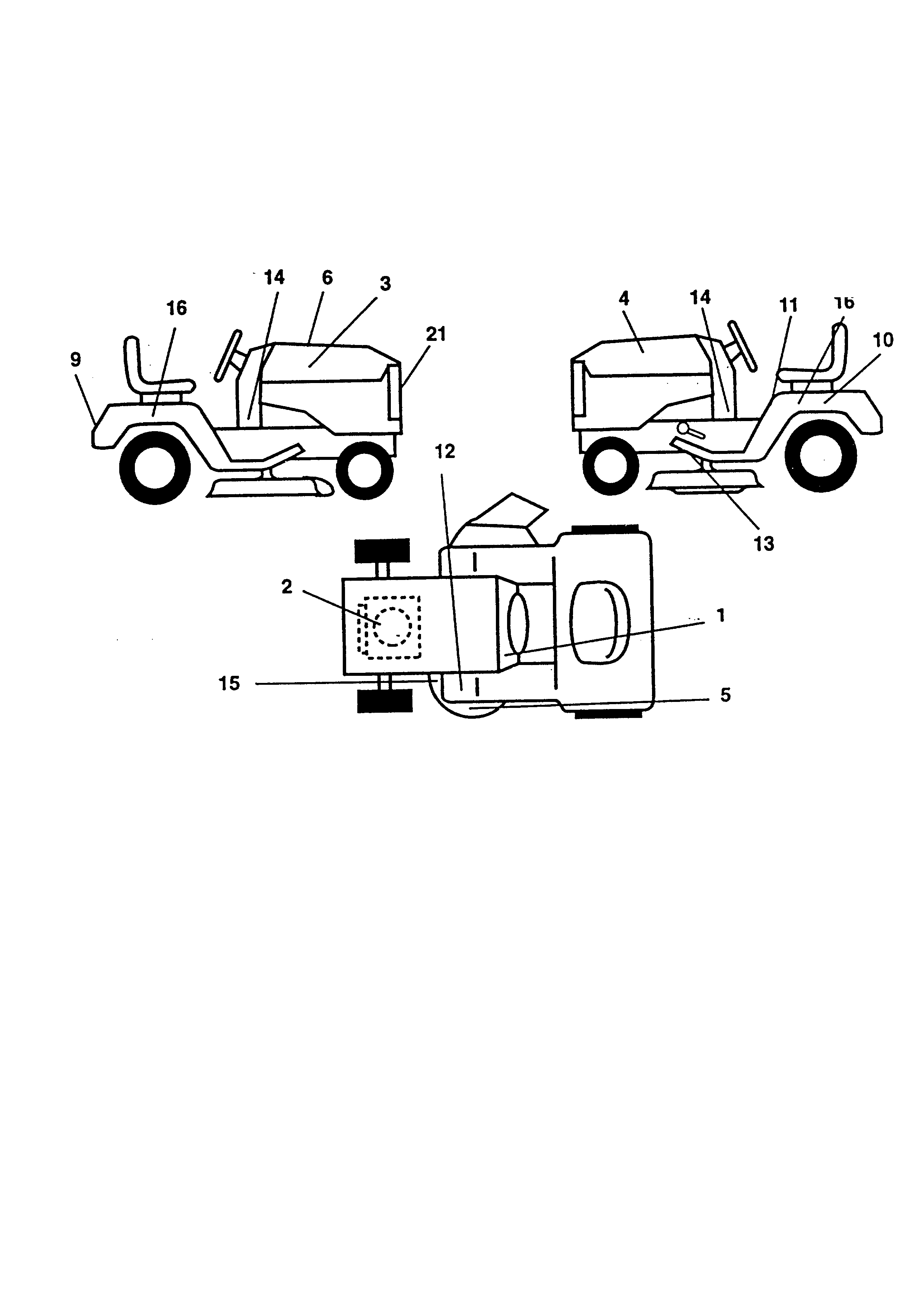 Craftsman 917270512 decals diagram