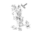 Craftsman 917270512 mower deck diagram