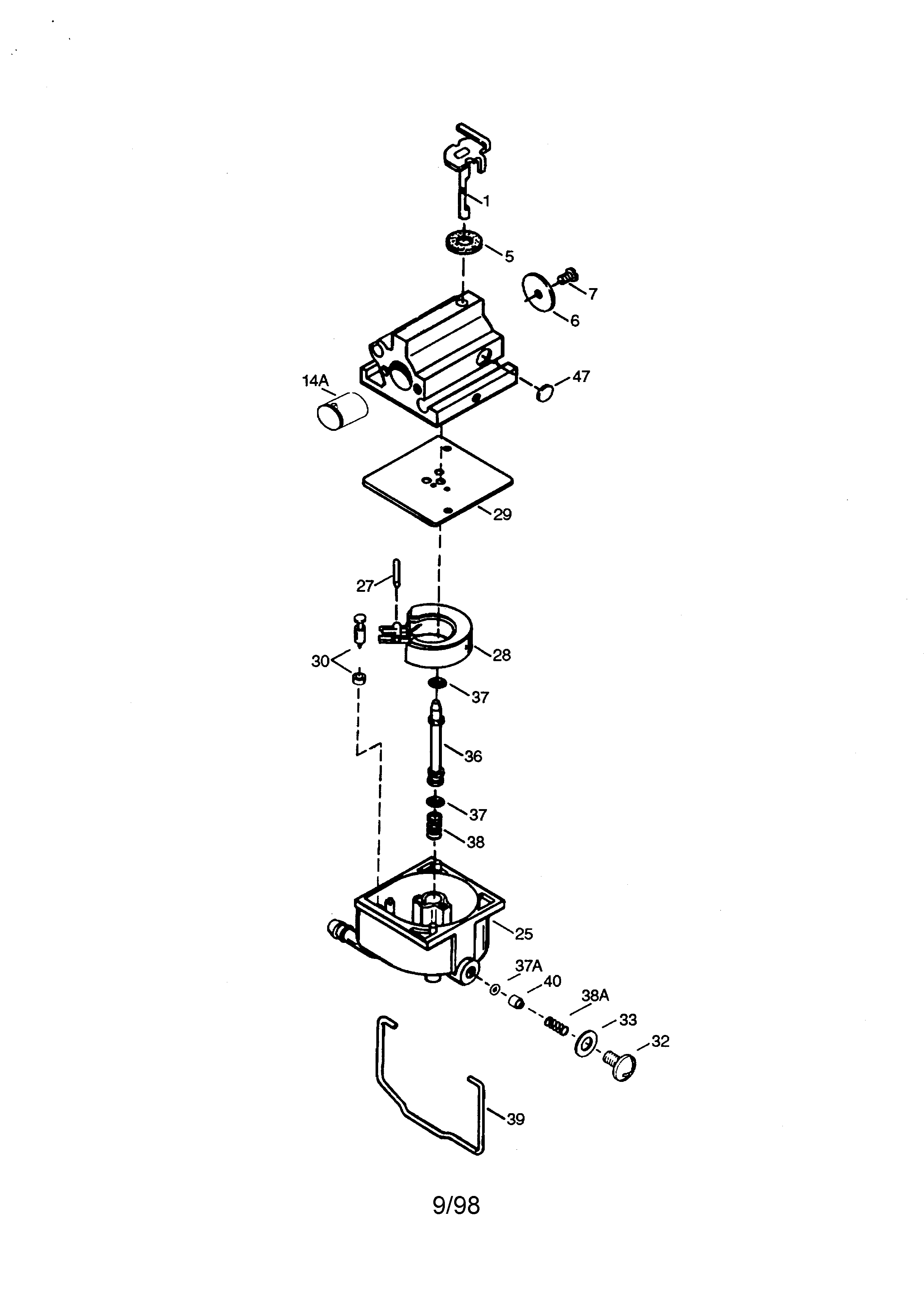 Craftsman 917379590 carburetor diagram