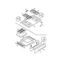Kenmore 79071105891 top/drawer diagram