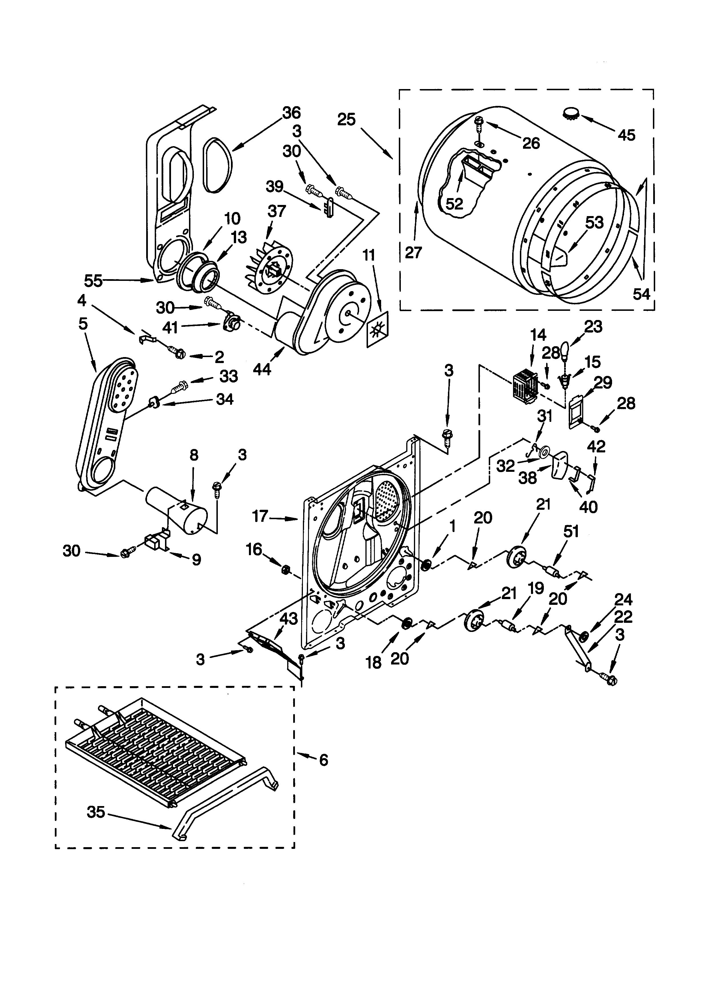 Kenmore 11076814695 bulkhead diagram