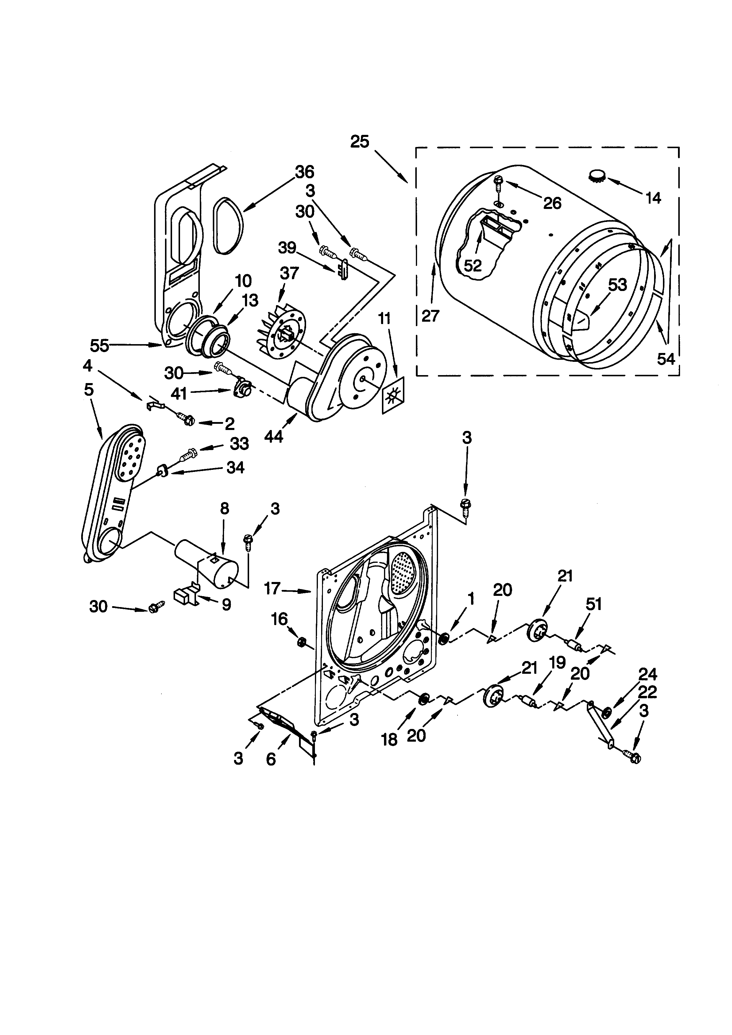 Kenmore 11078702895 bulkhead diagram