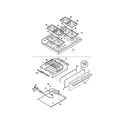 Kenmore 79075711893 top/drawer diagram