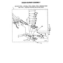 Kenmore 11077834795 burner assembly diagram