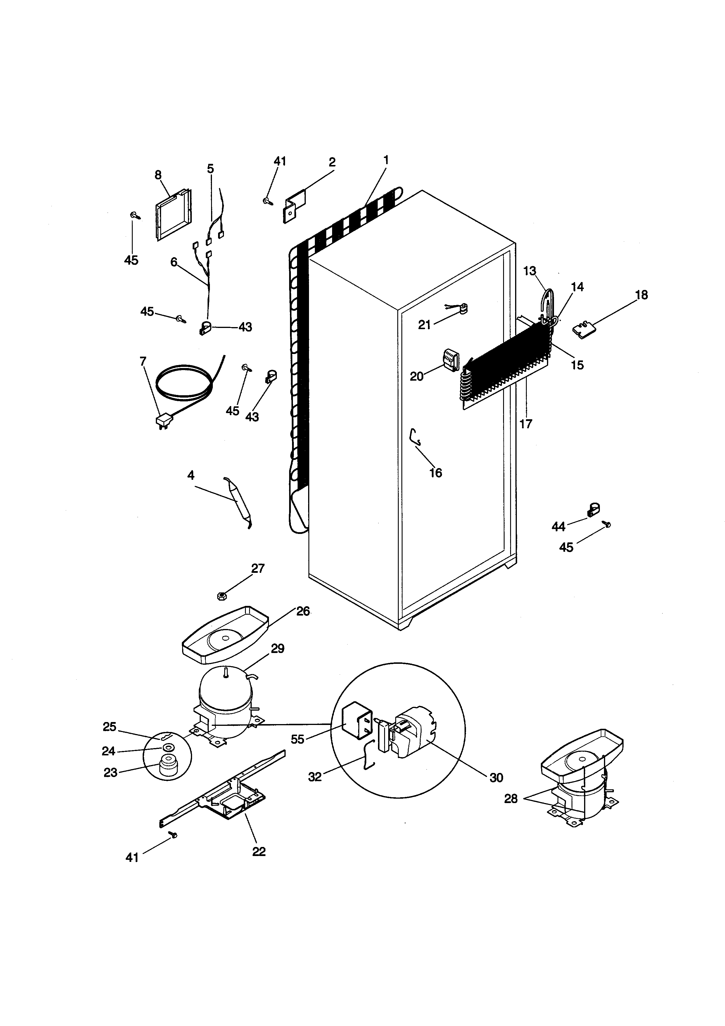 Kenmore 25338302893 system diagram