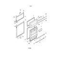 Kenmore 25336800892 door diagram