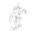 Kenmore 25336800892 cabinet diagram