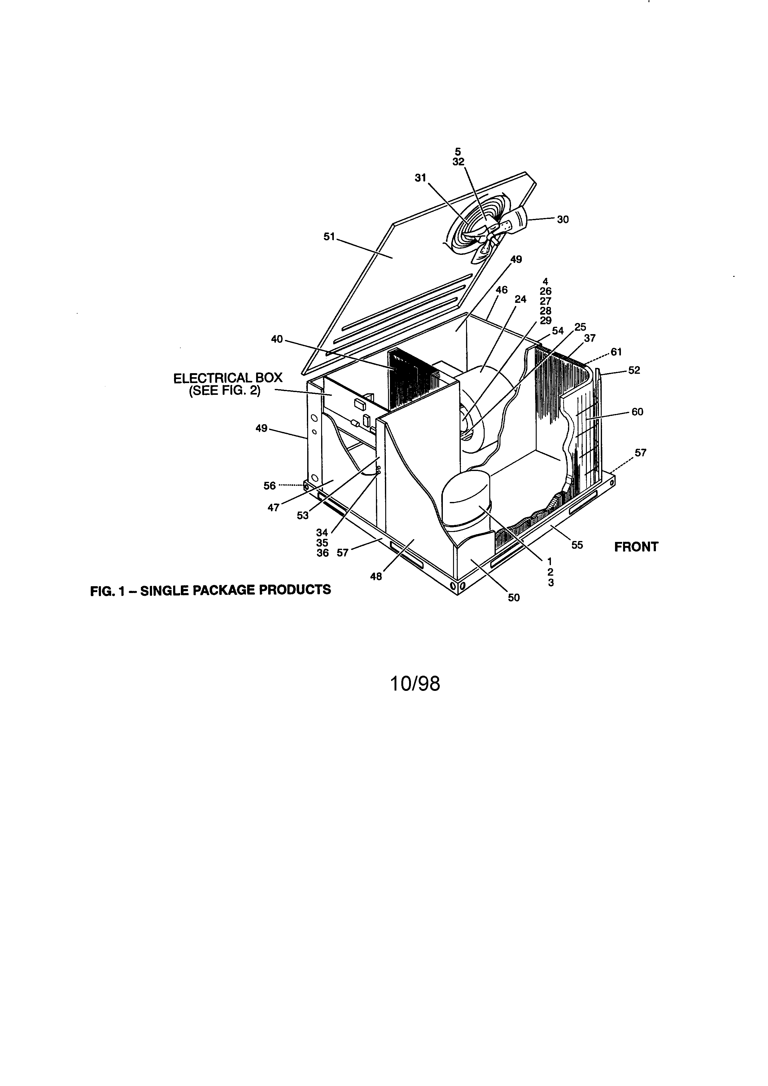 York D1EM036A06 single package products diagram