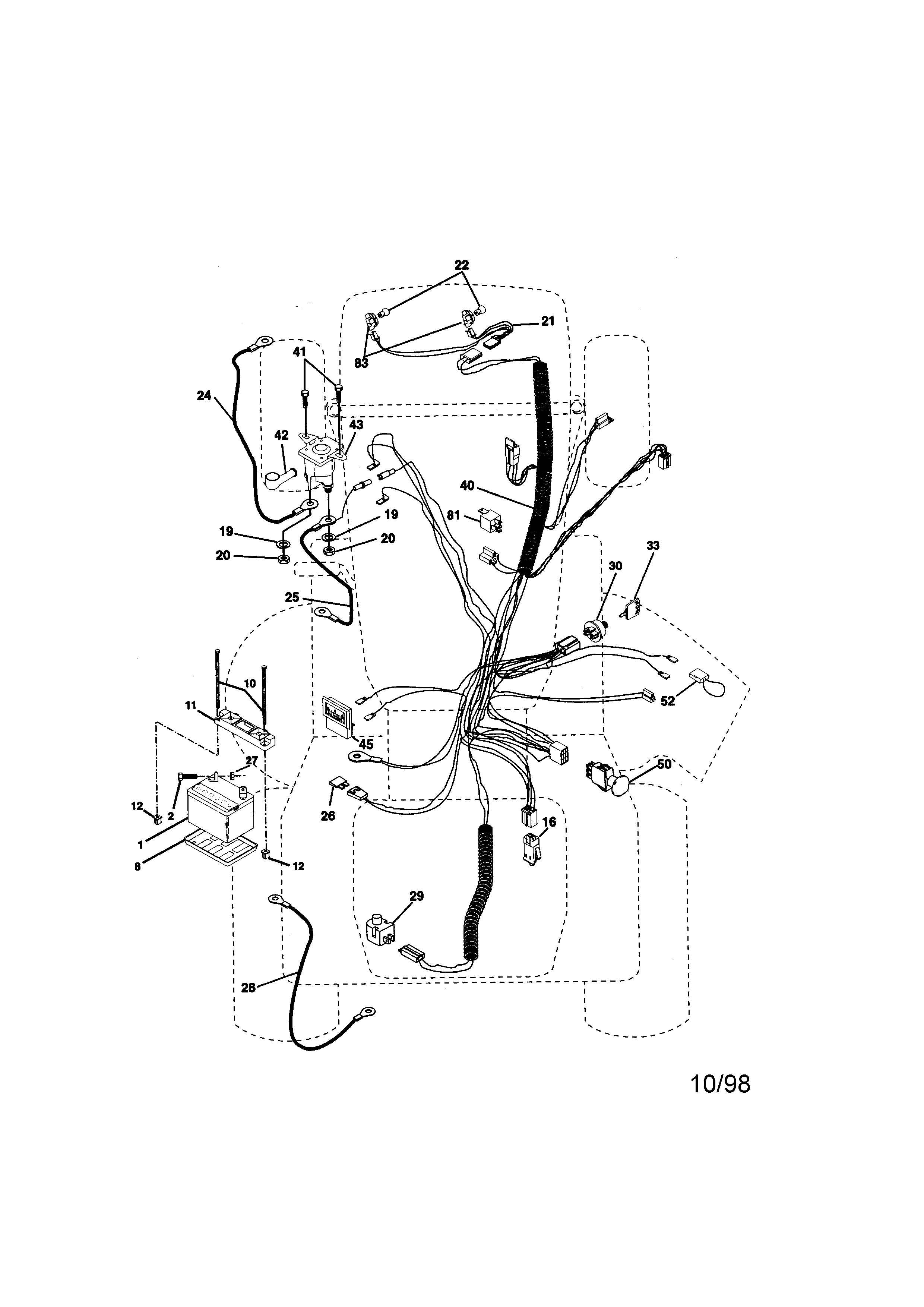Craftsman 917273022 electrical diagram