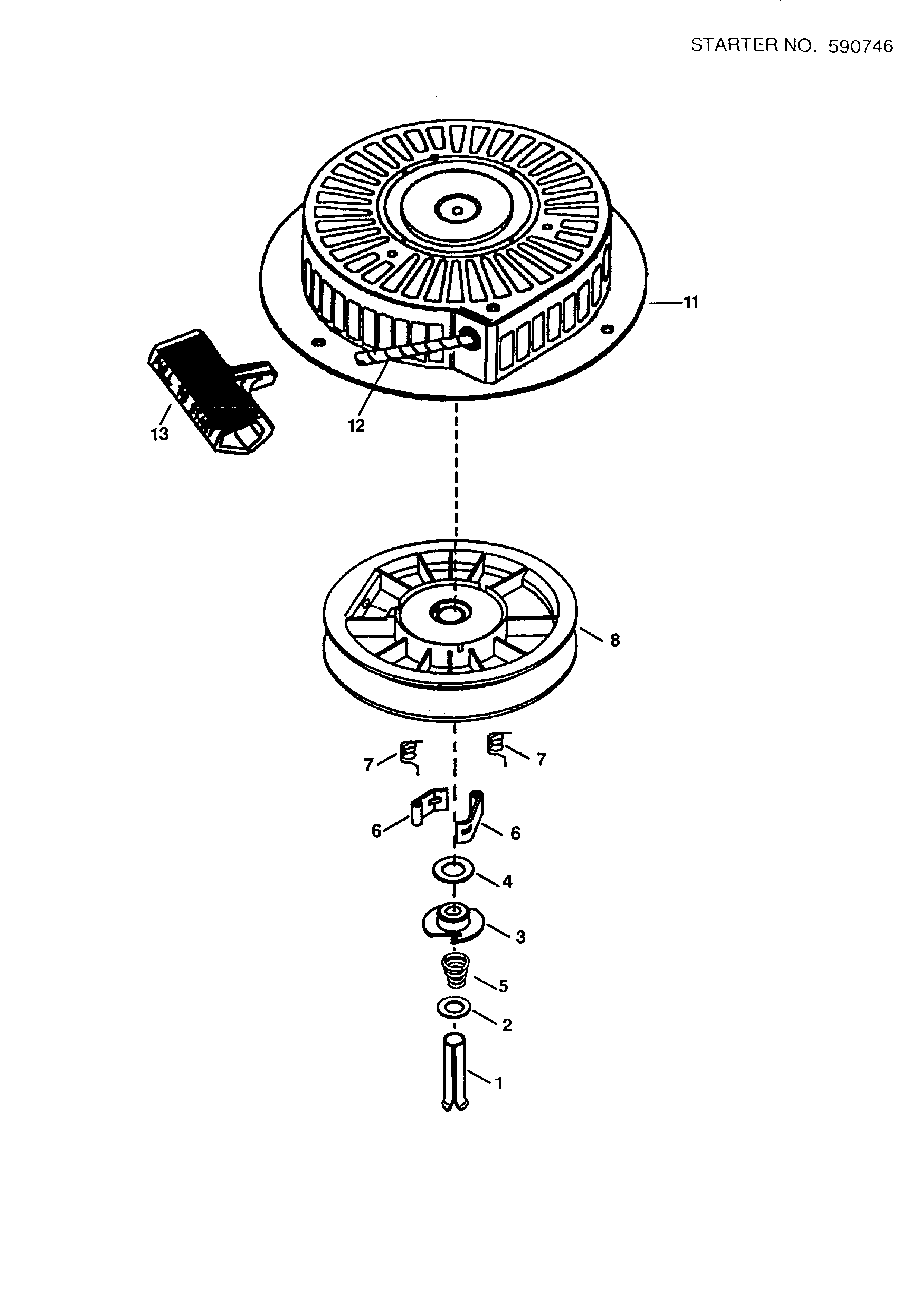 Craftsman 247775880 starter 590746 diagram