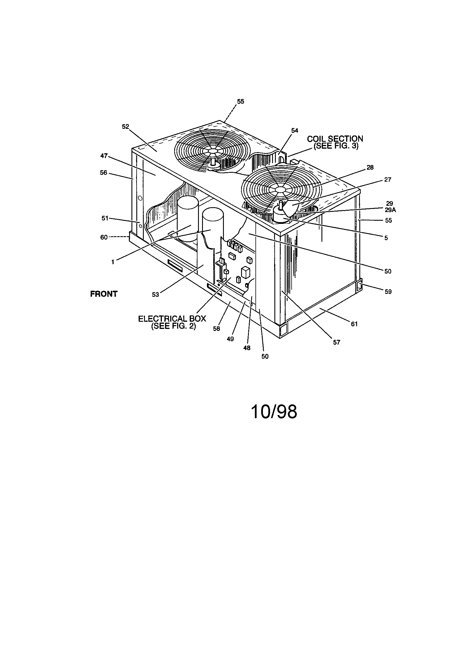 York H3CE240A58 condensing unit diagram