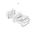Kenmore 79095715893 door diagram