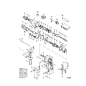 Makita HR2000 3/4" rotary hammer diagram