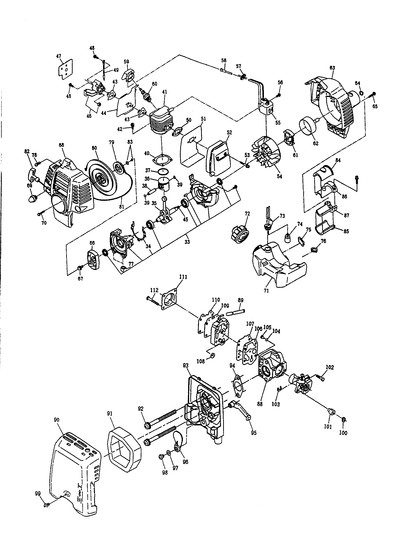 Makita RBC253 none diagram