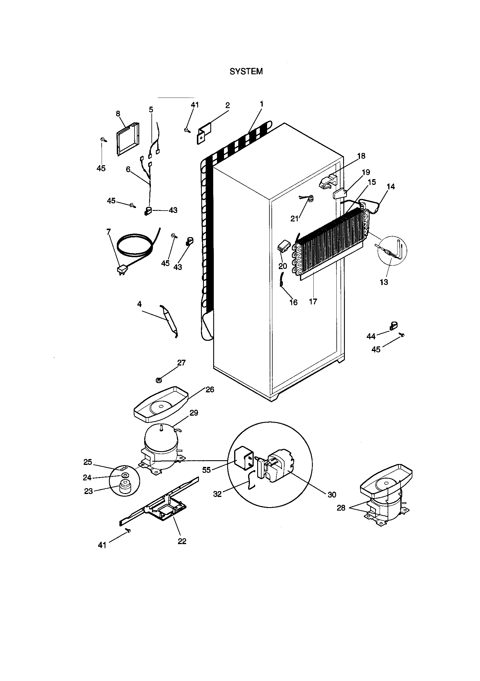 Kenmore 25369822890 system diagram