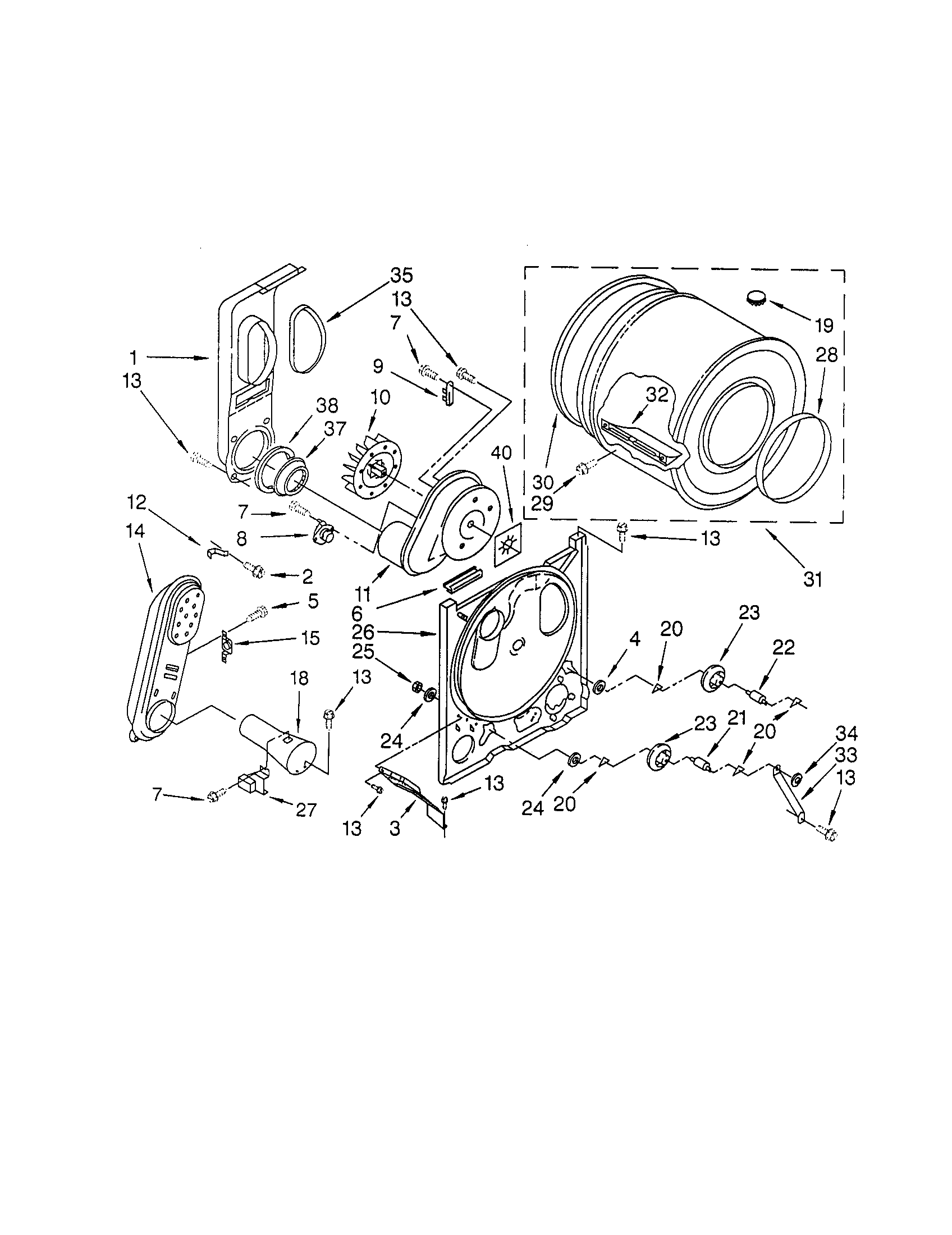 Kenmore 11078202795 bulkhead diagram